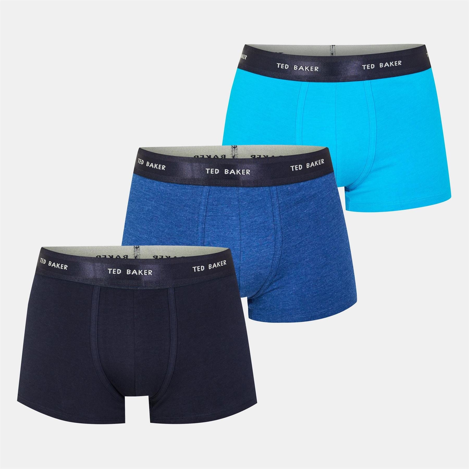 Ted Baker 3 Pack Plain Design Boxer Brief