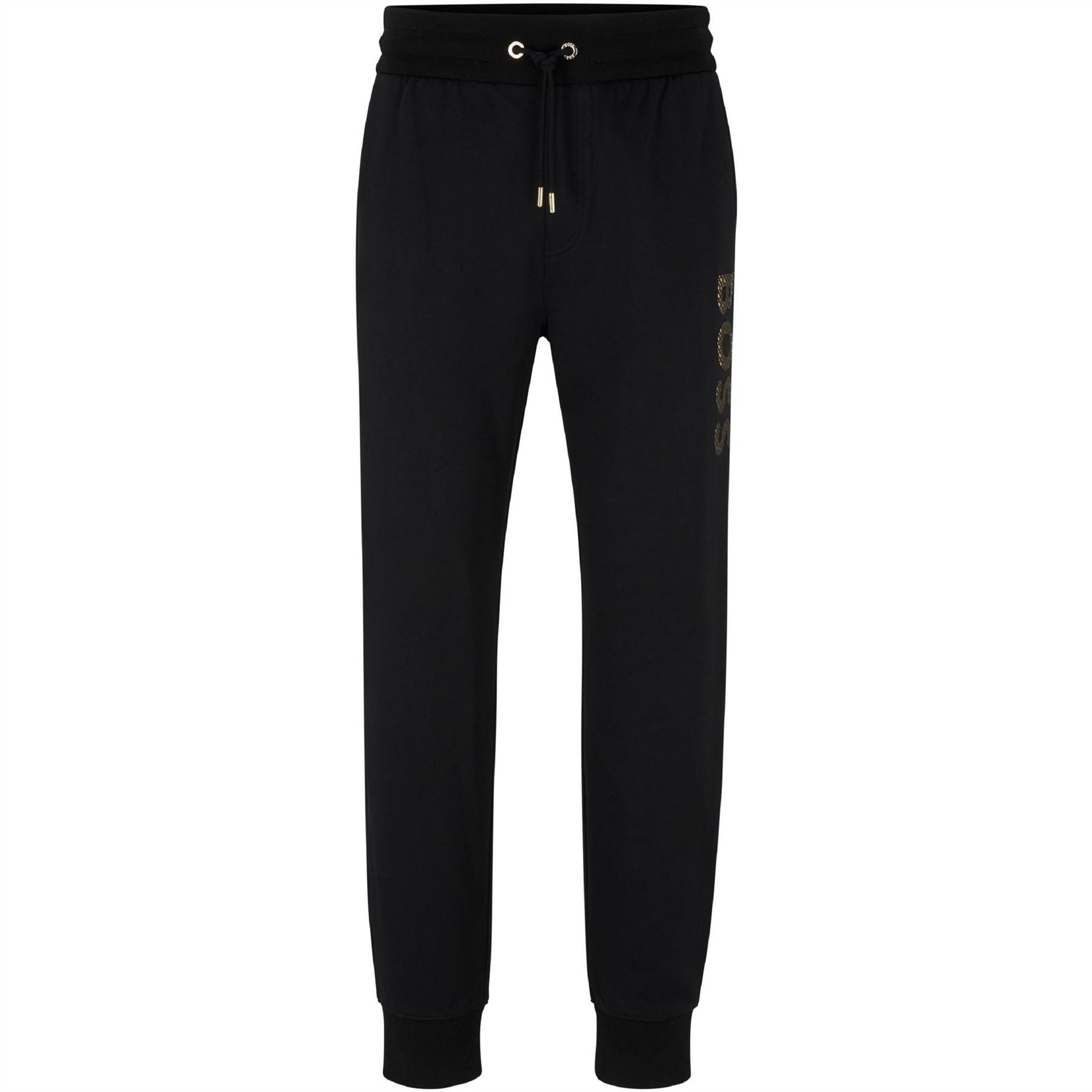 Boss Lamont Solid Patterned Slim Joggers