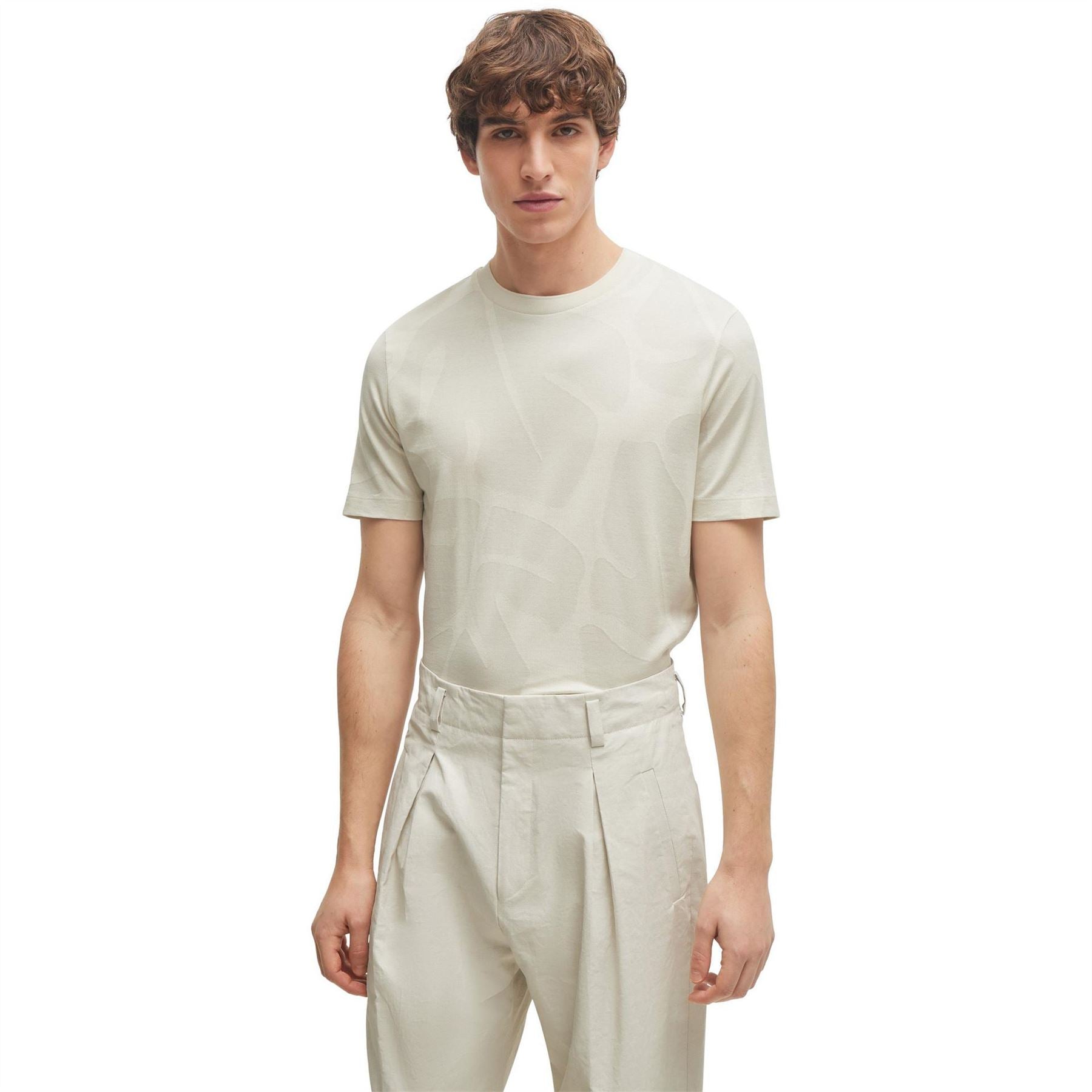 Boss Crew Neck Short Sleeve Regular Fit T-Shirt