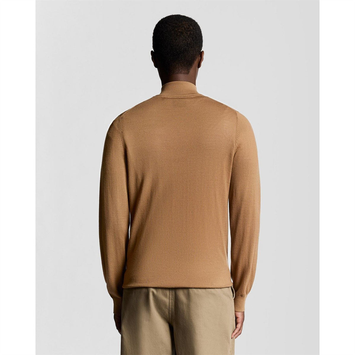 Lyle and Scott Quarter Zip Knitted Jumper