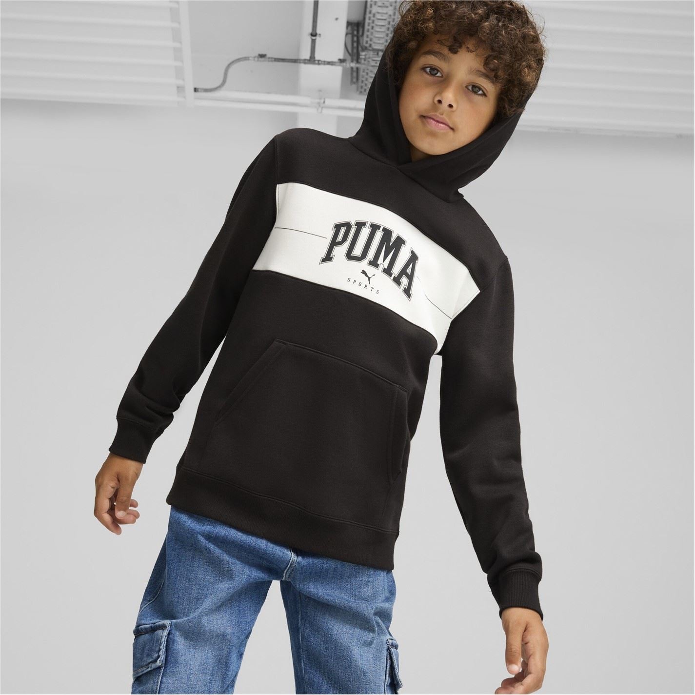 Puma Squad Hoodie Fl B Hoody Unisex Kids