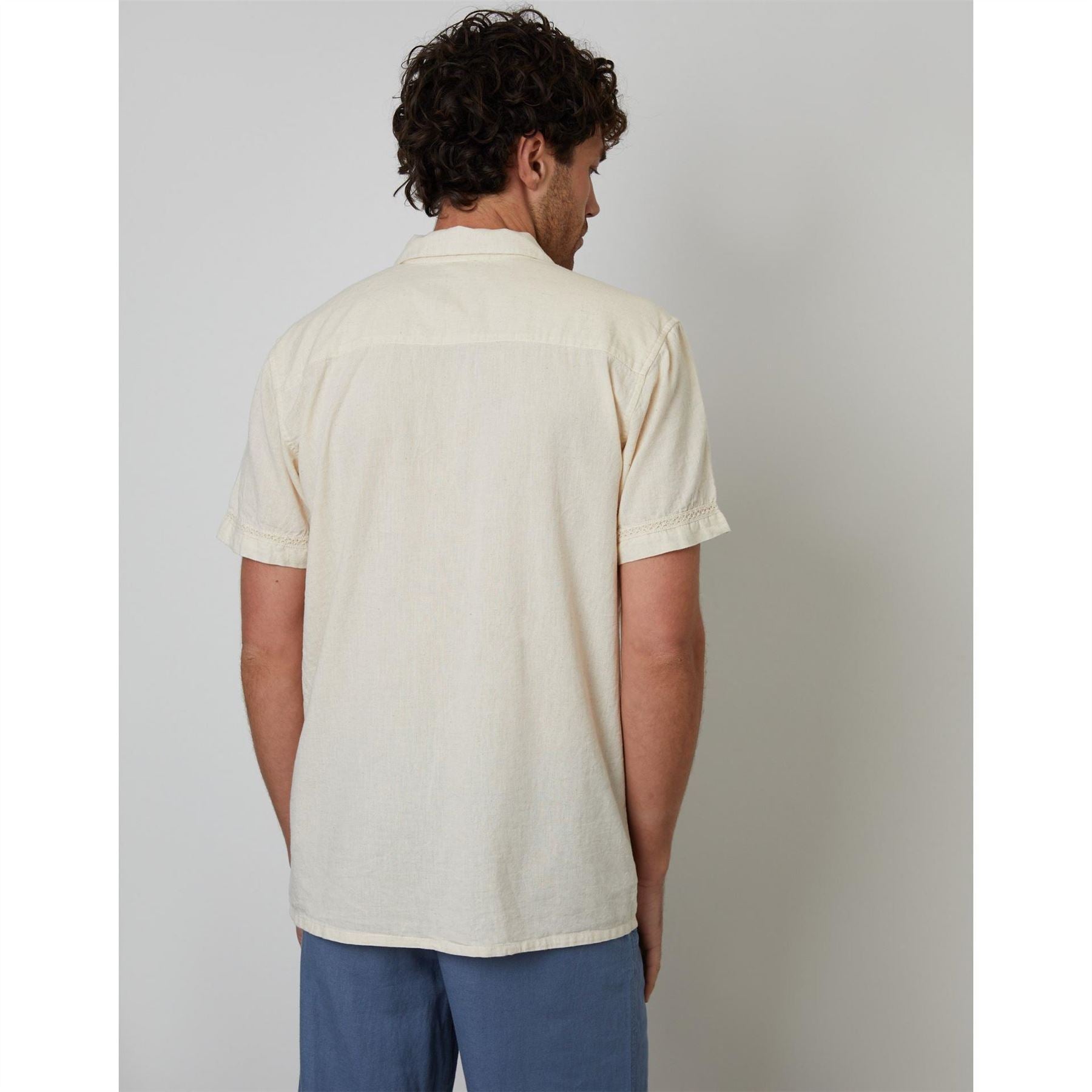 Threadbare Worden Short Sleeve Bowling Shirt