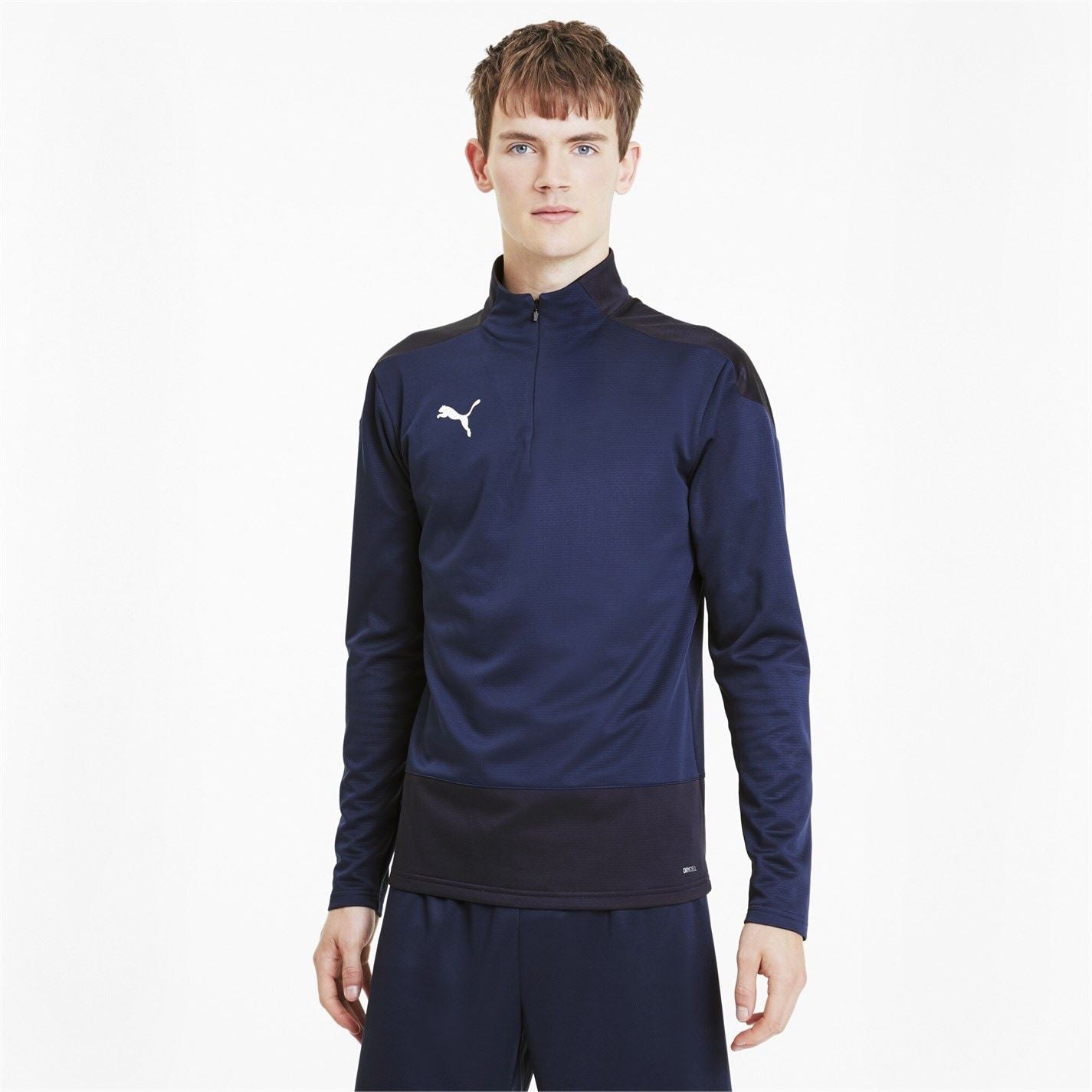 Puma Mens Teamgoal 23 Training Quarter Zip Top Fleece