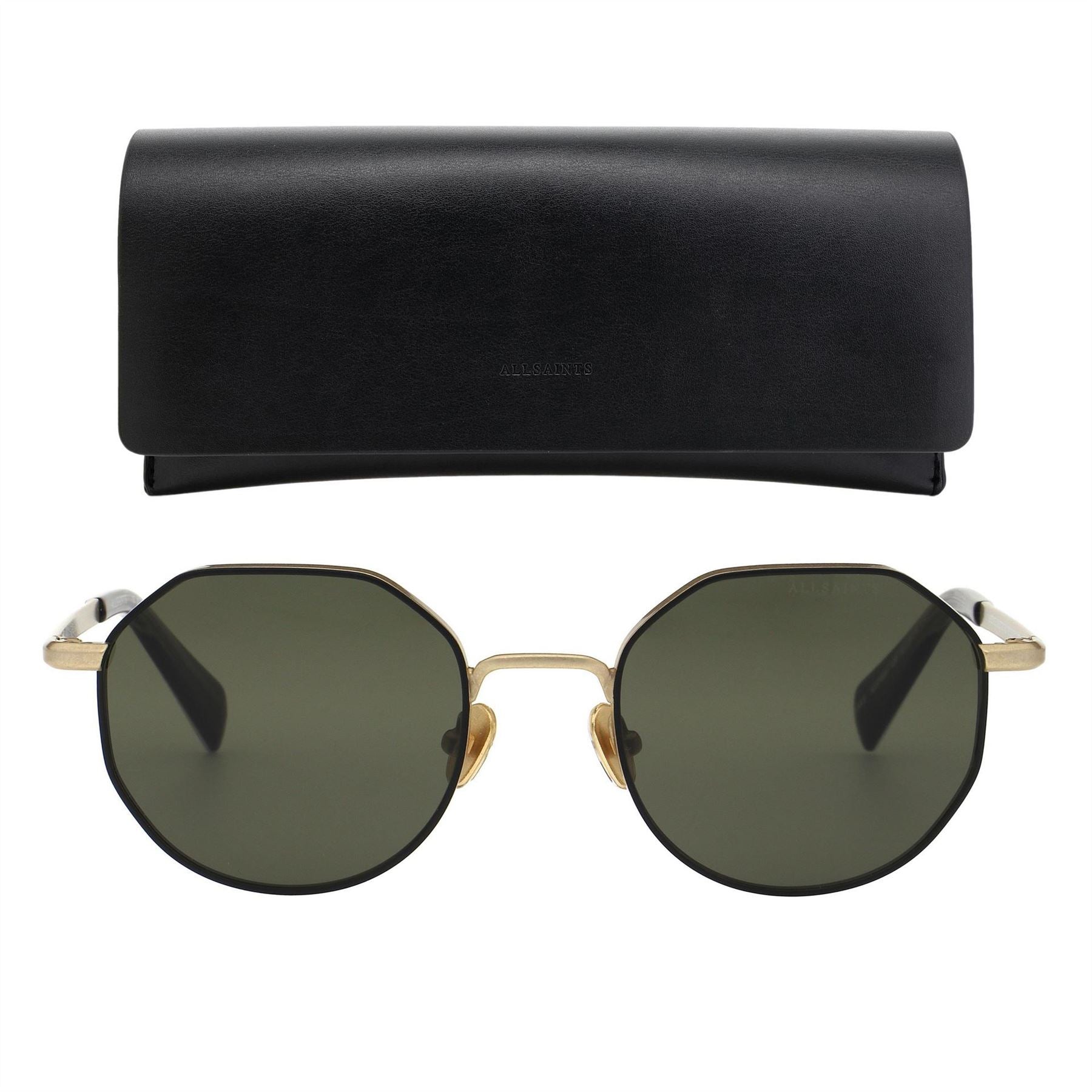 AllSaints Blake Hexagon Full Rim Sunglasses