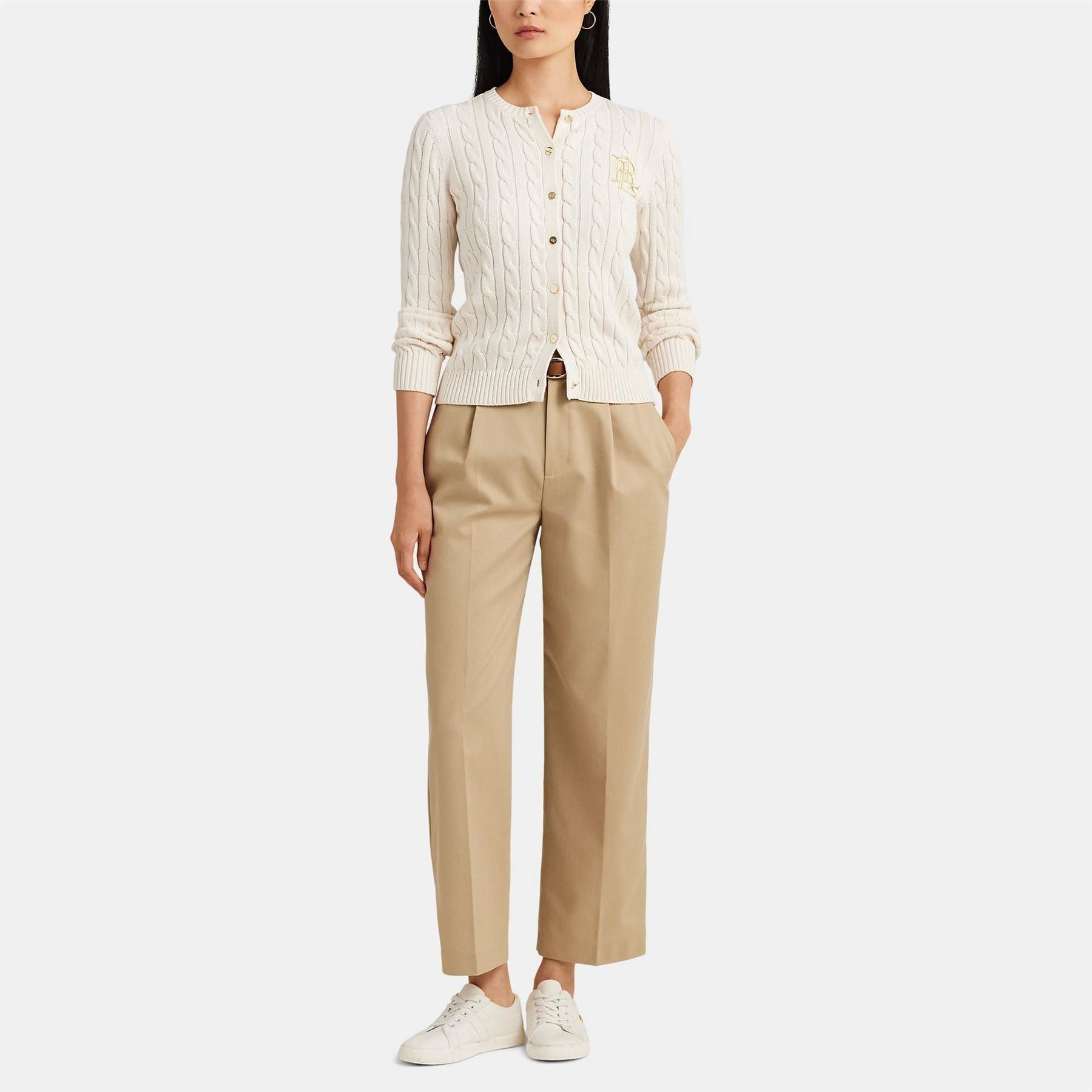 Lauren by Ralph Lauren Crew Neck Long Sleeve Sweater
