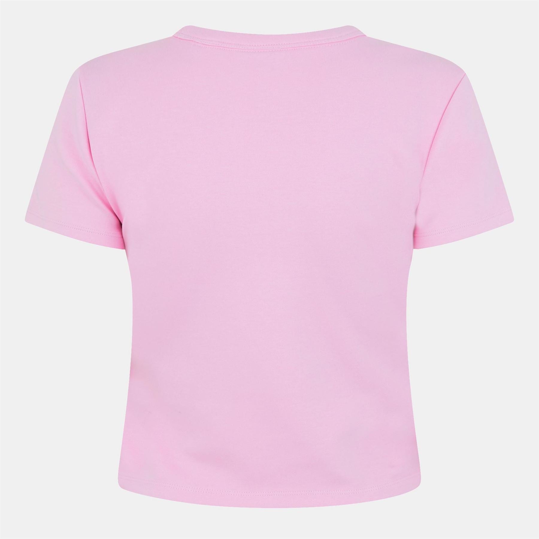 Hugo Cropped Crew Neck Relaxed Fit T-Shirt
