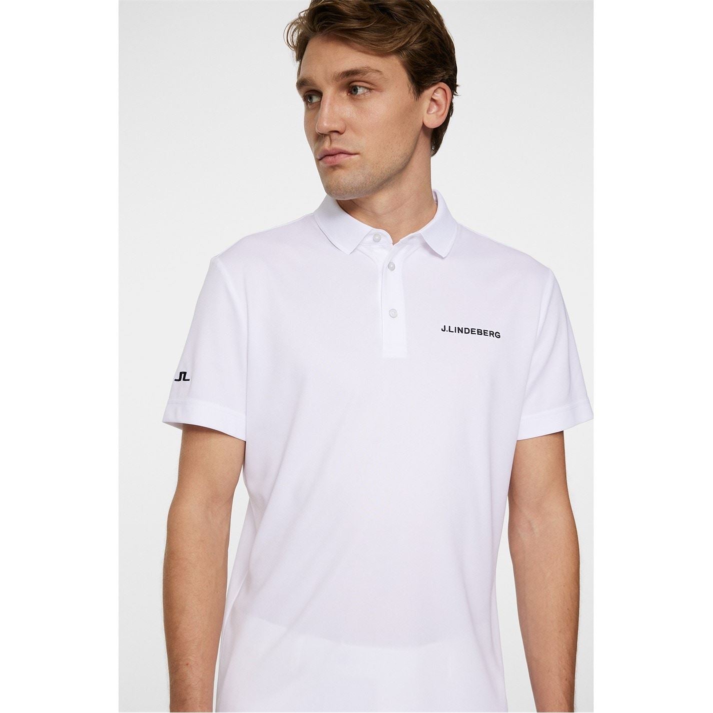 J Lindeberg Golf Bridge Regular Fit Polo Shirt