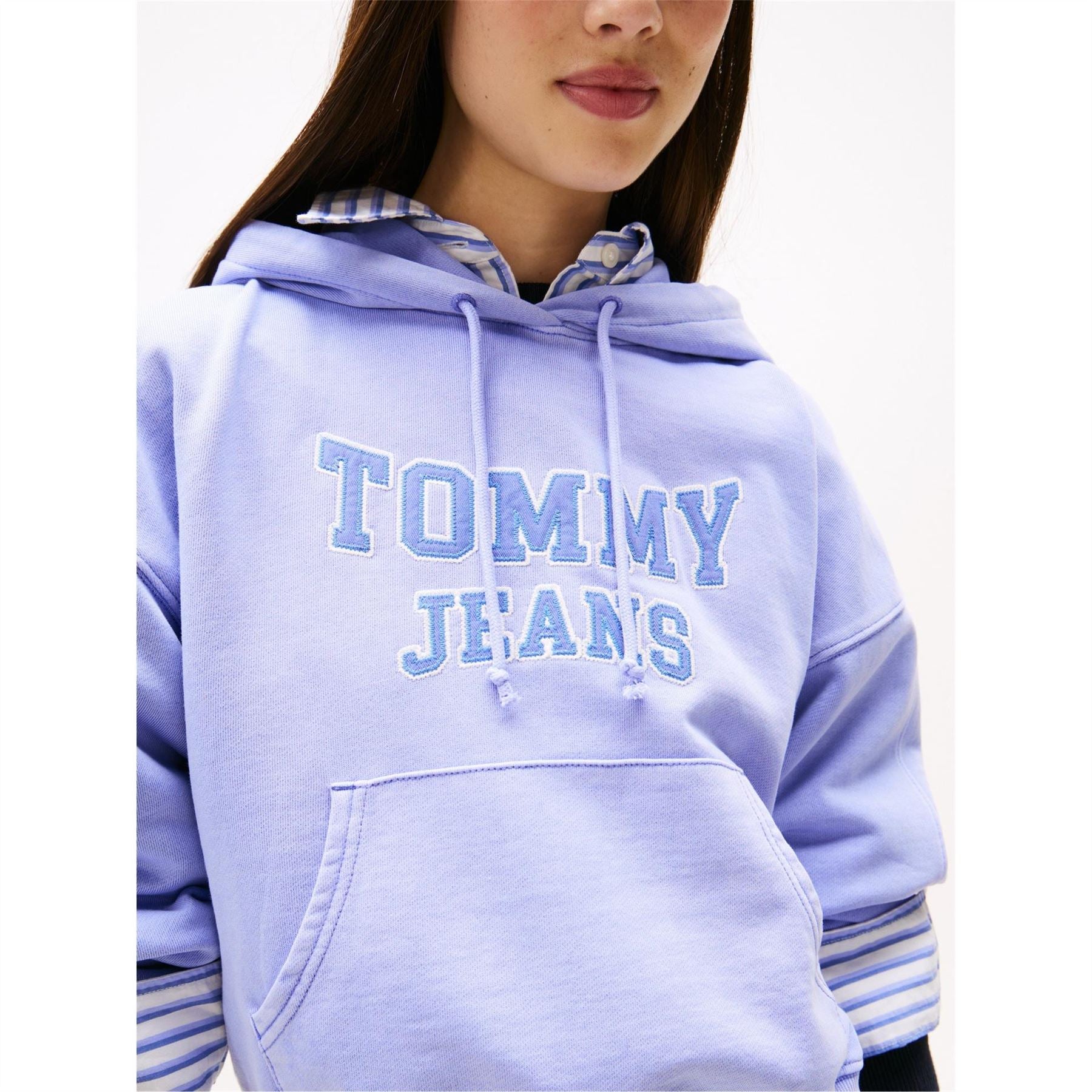 Tommy Jeans Tj Varsity Over The Head Hoodie