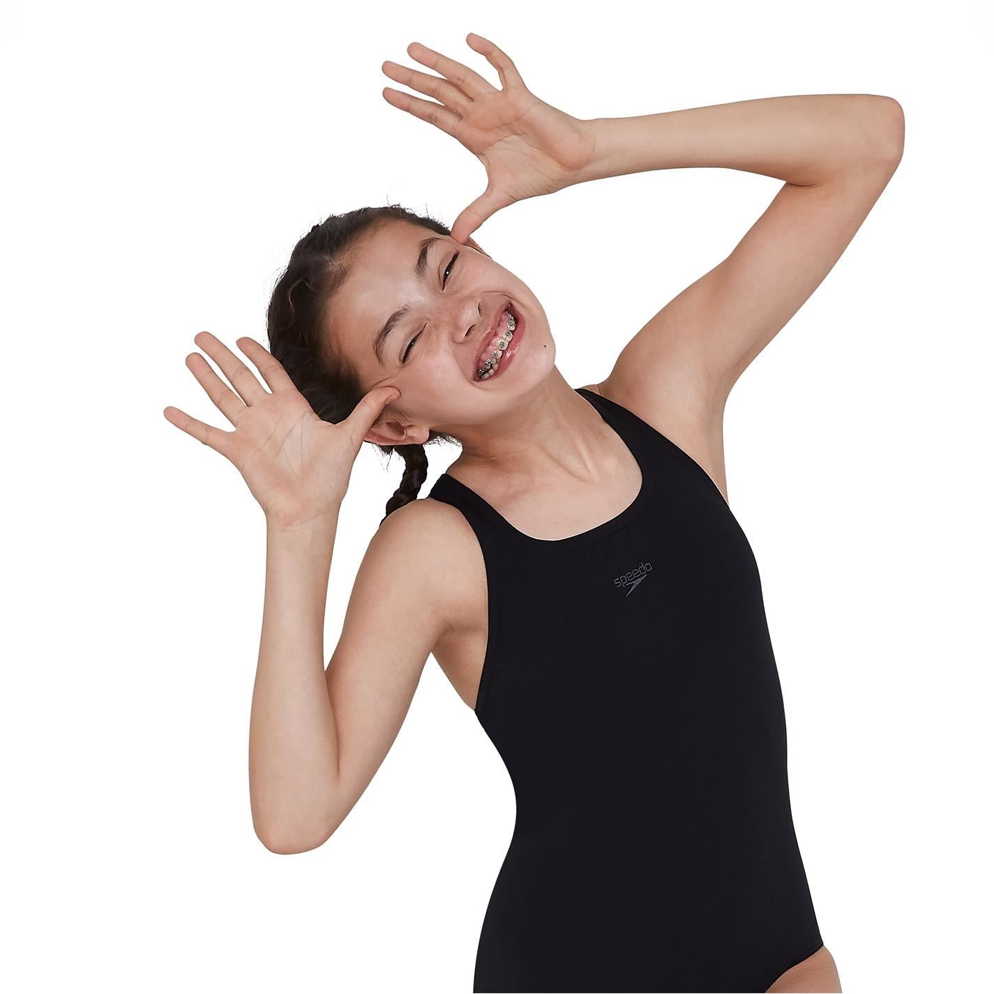 Speedo Girls Endurance Plus Medalist  Swimsuit