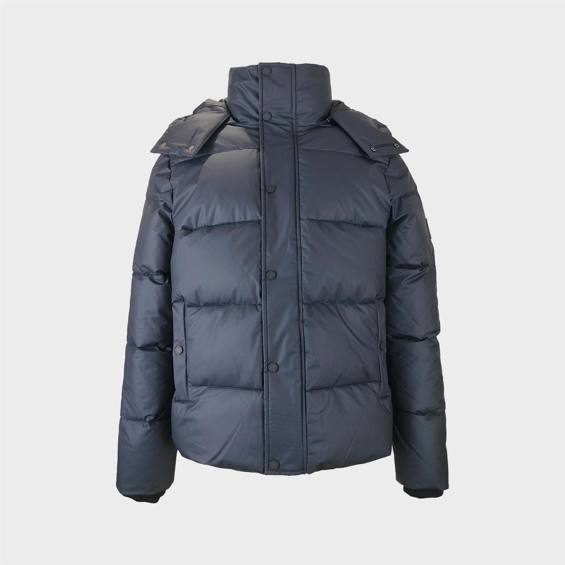 Jack Wills Appledore Water and Wind Resistant Hooded Short Puffer Jacket