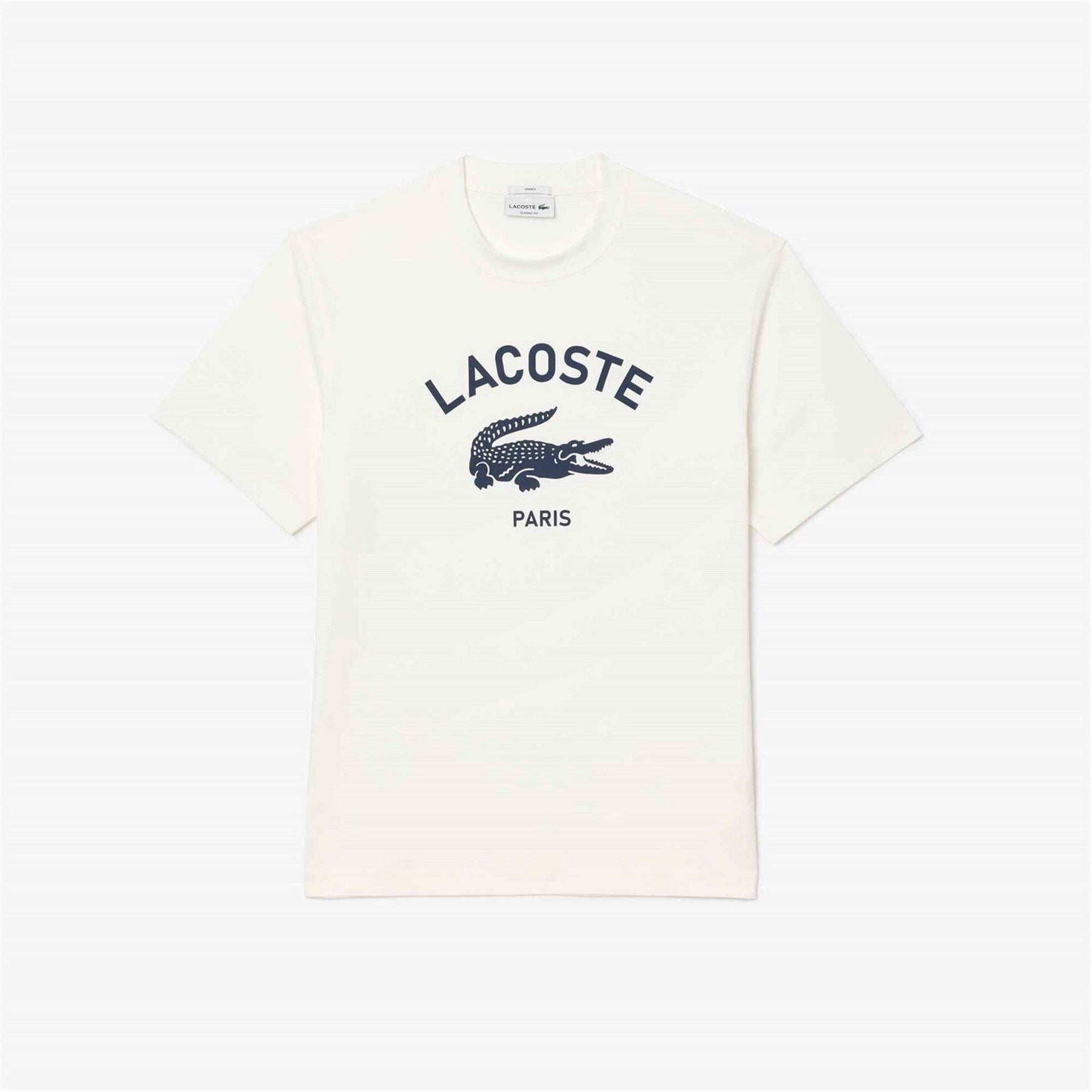 Lacoste Large Logo Short Sleeve Regular Fit T-Shirt