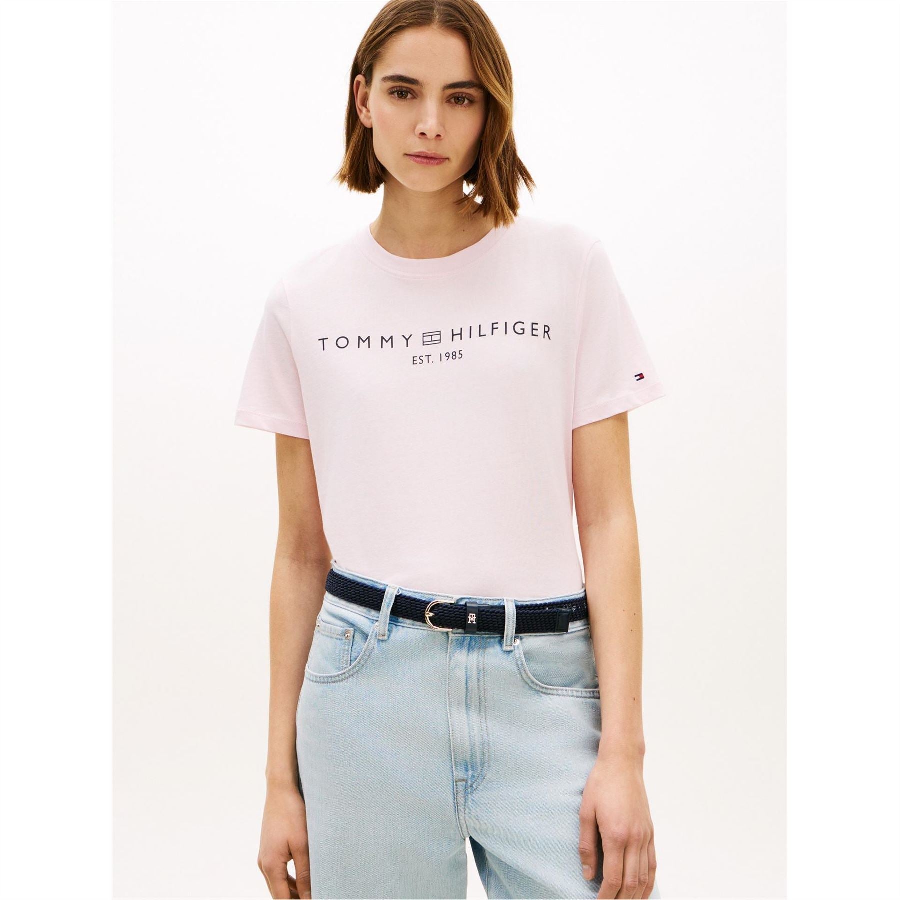 Tommy Hilfiger Regular Fit Crew Neck Short Sleeve T-Shirt