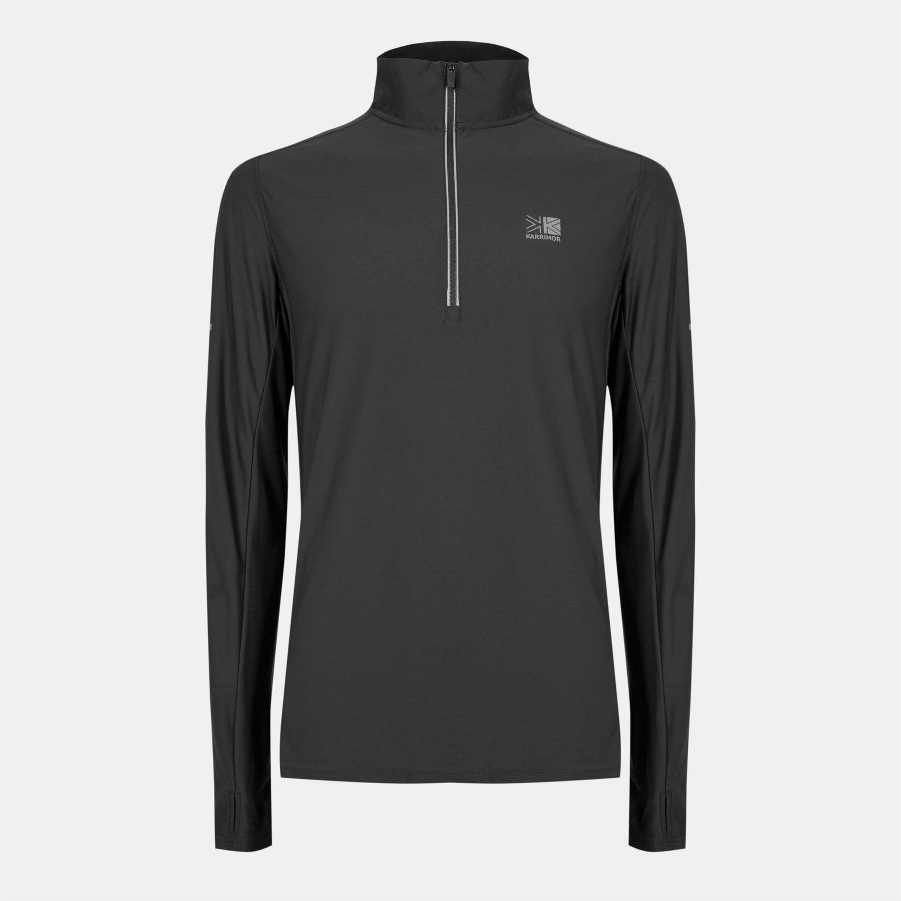 Karrimor Mens Long Sleeve Quarter Zip Top