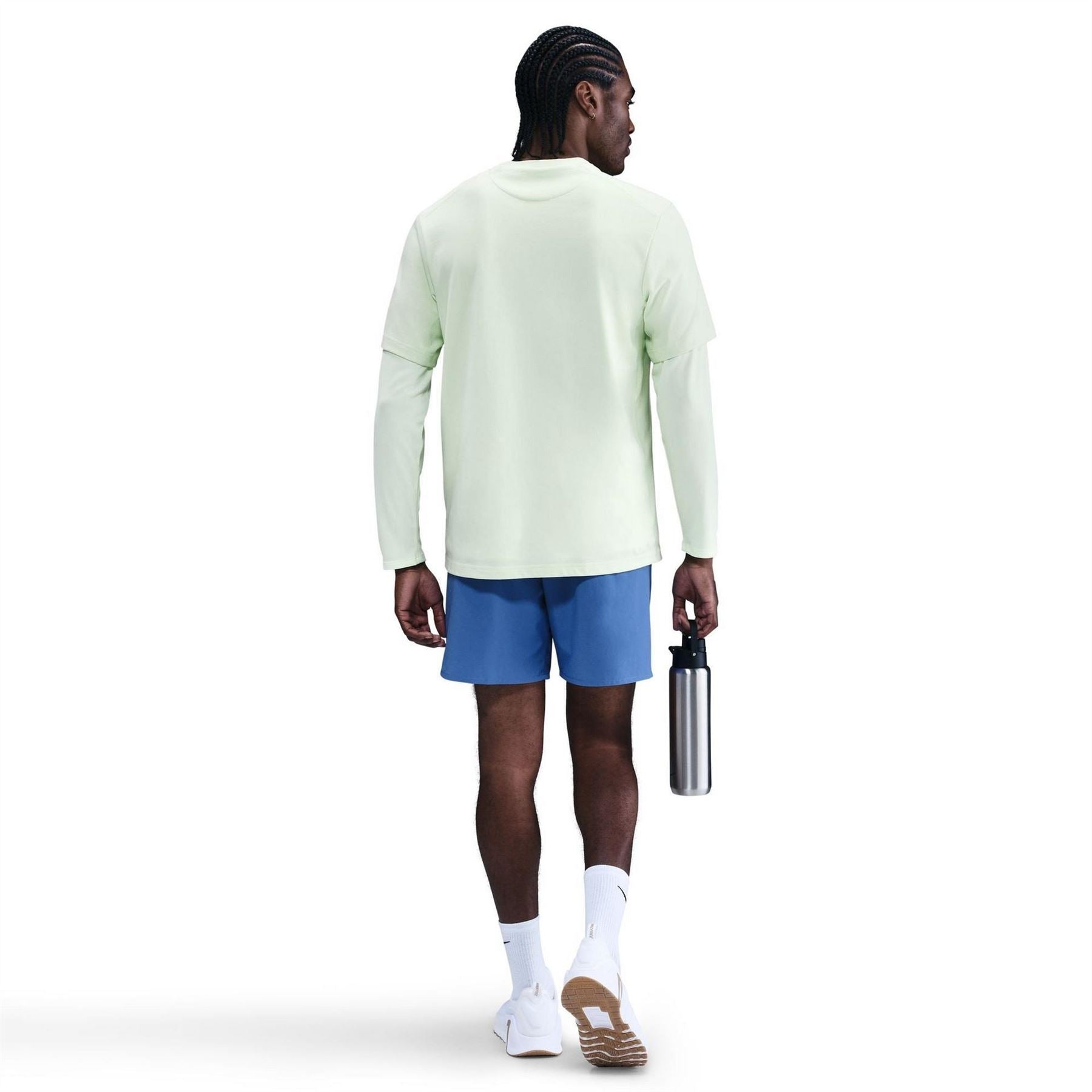 Nike Mens Dri Fit Unlimited 7 Unlined Woven Fitness Shorts
