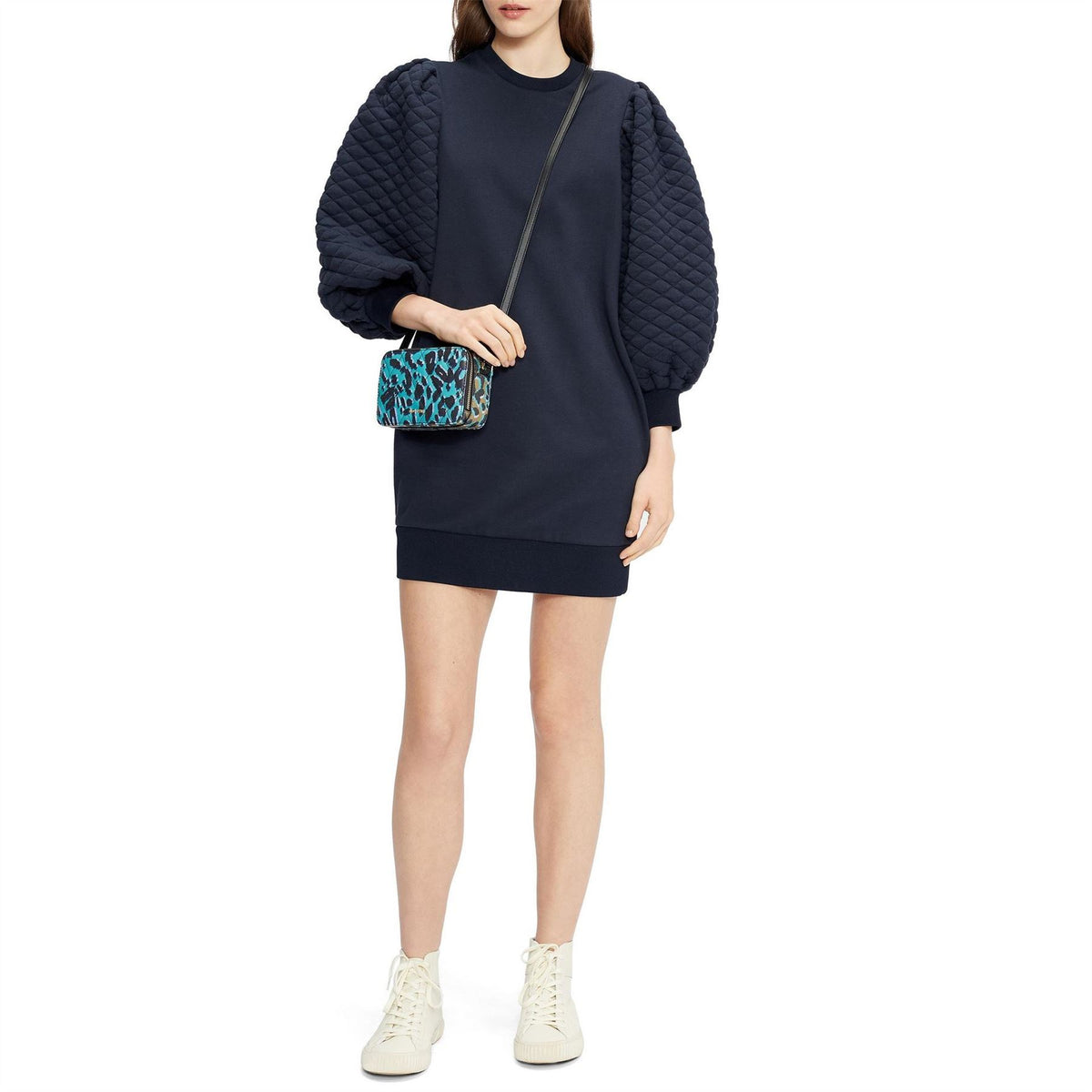 Ted Baker Quilted Jersey Dress