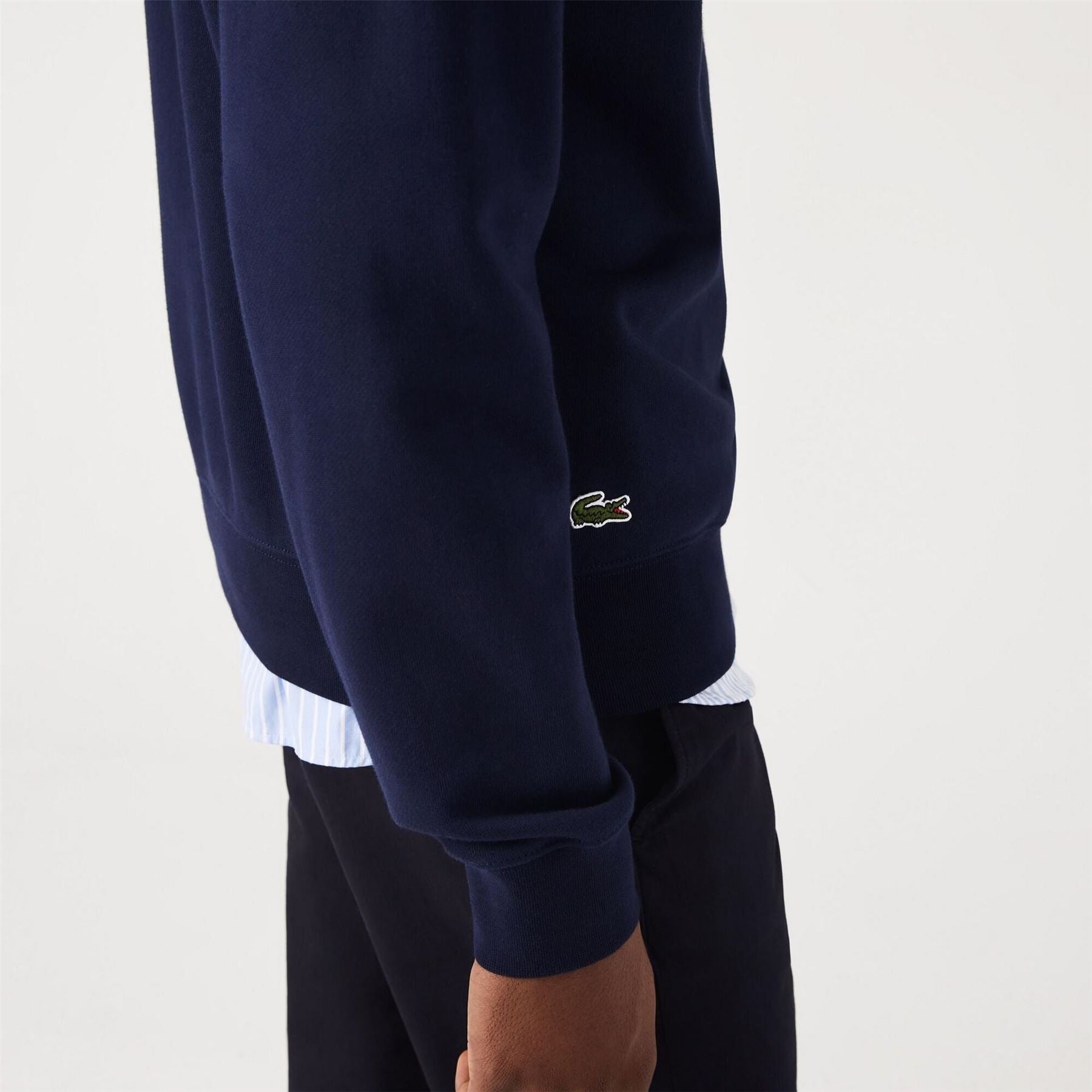 Lacoste Crocodile Print Regular Fit Long Sleeve Sweatshirt