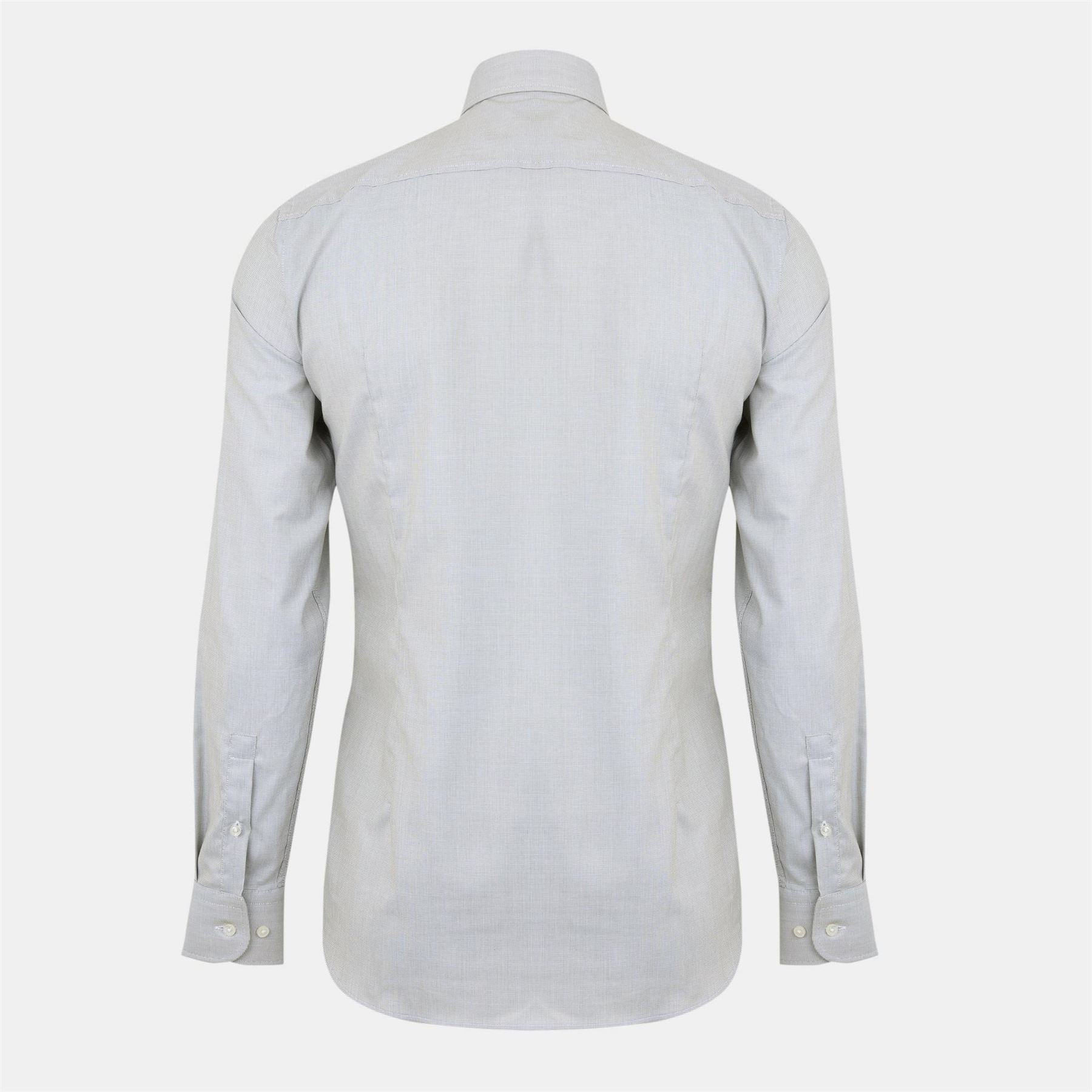 Boss Spread Collar Long Sleeve Shirt