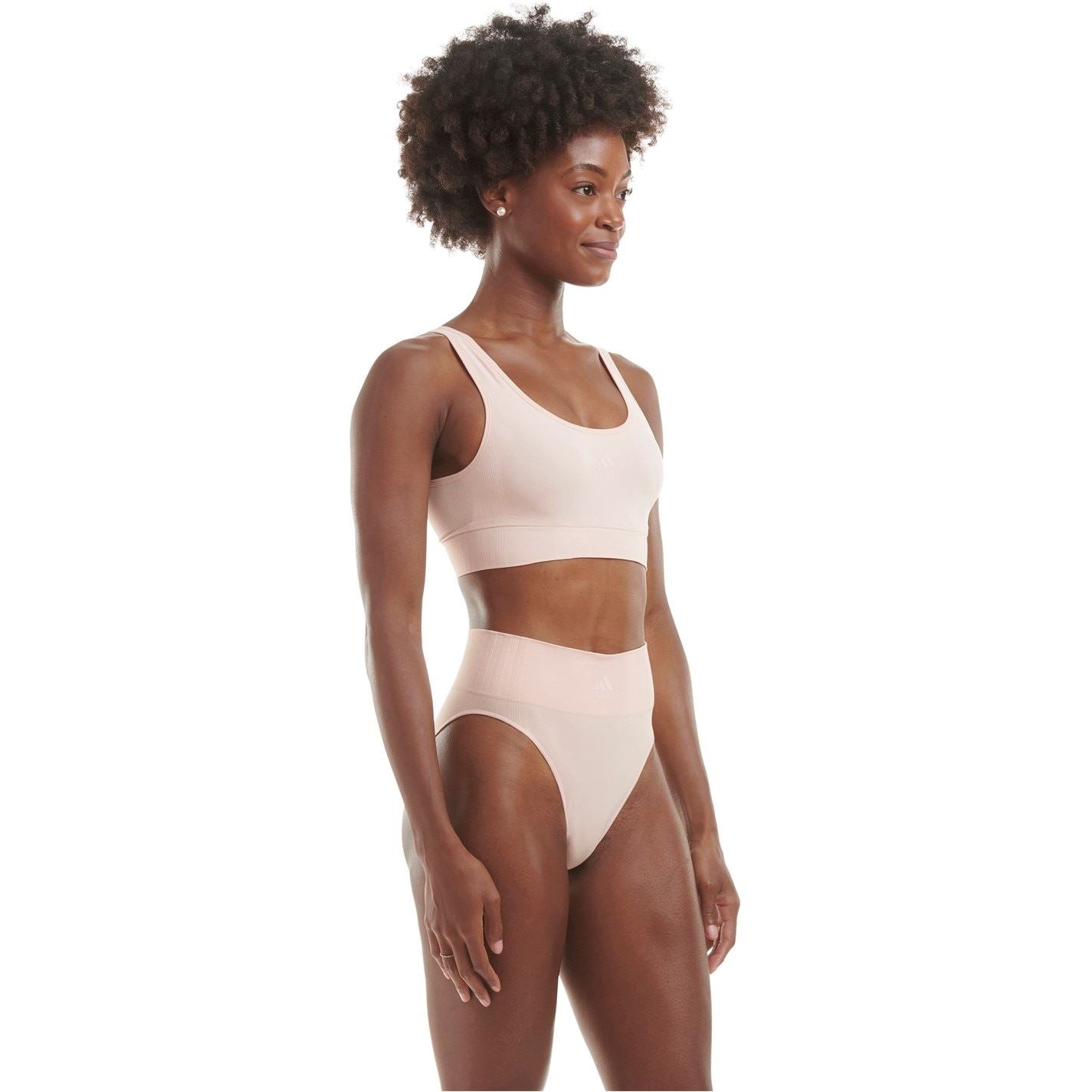 adidas Sport Active Seamless Micro Stretch Scoop Lounge Bra