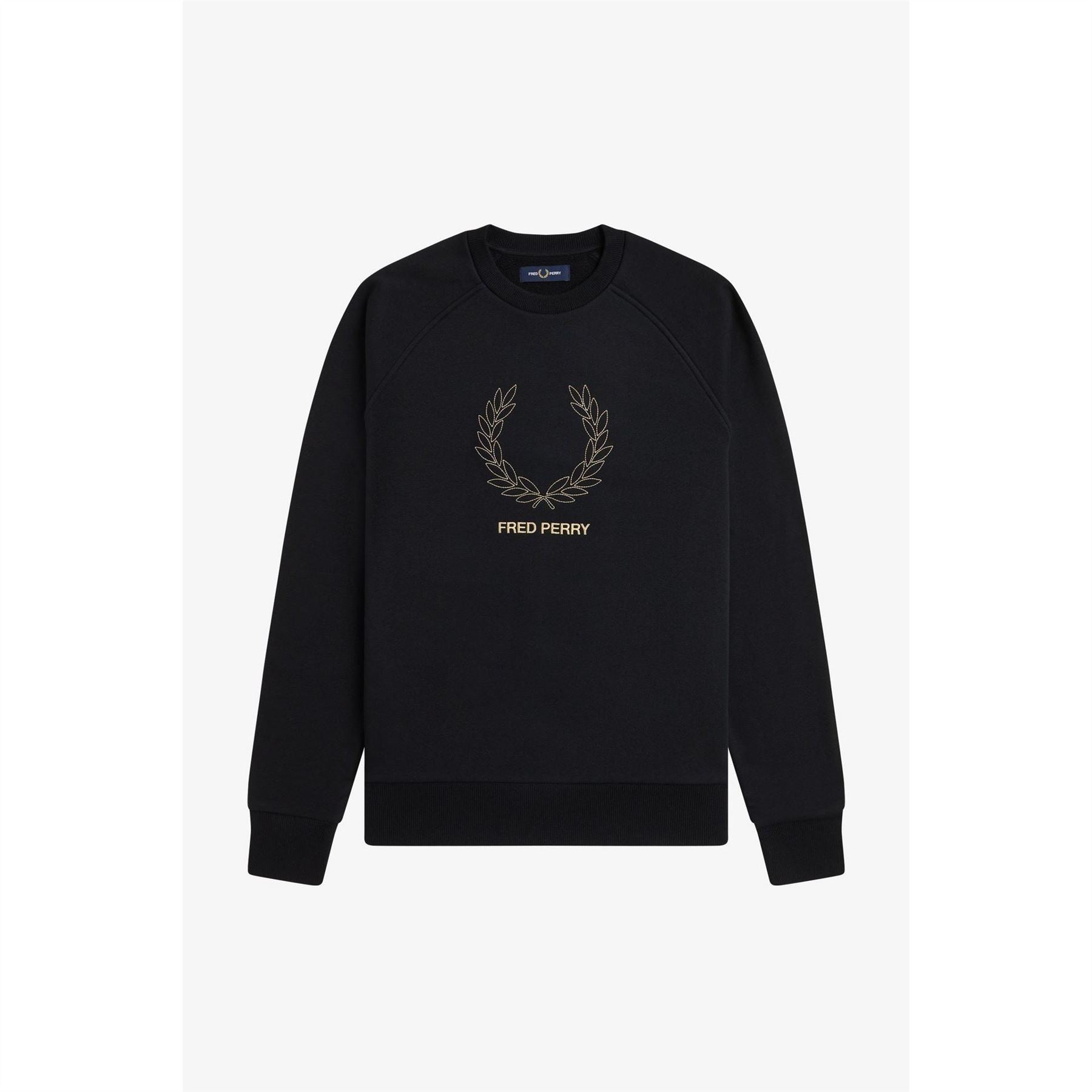 Fred Perry Mid Logo Crew Sweatshirt