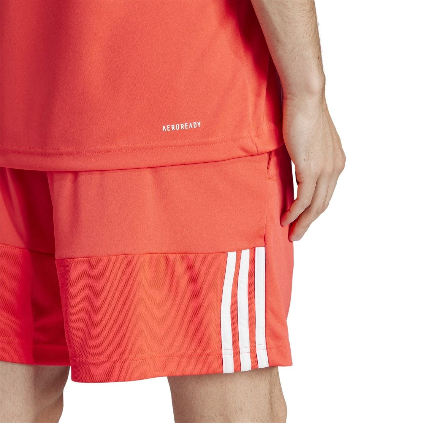 adidas Mens Classic 3 Stripe Sereno T-Shirt