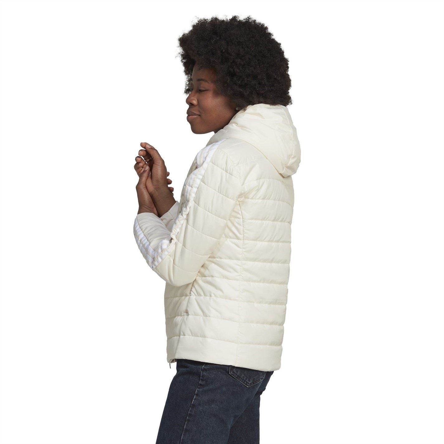 adidas Originals Slim Fit Hooded Short Jacket