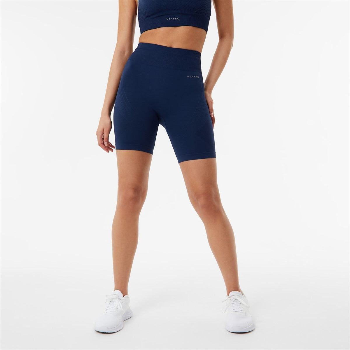 USA Pro Pro Seamless Longline Cycling Shorts Womens