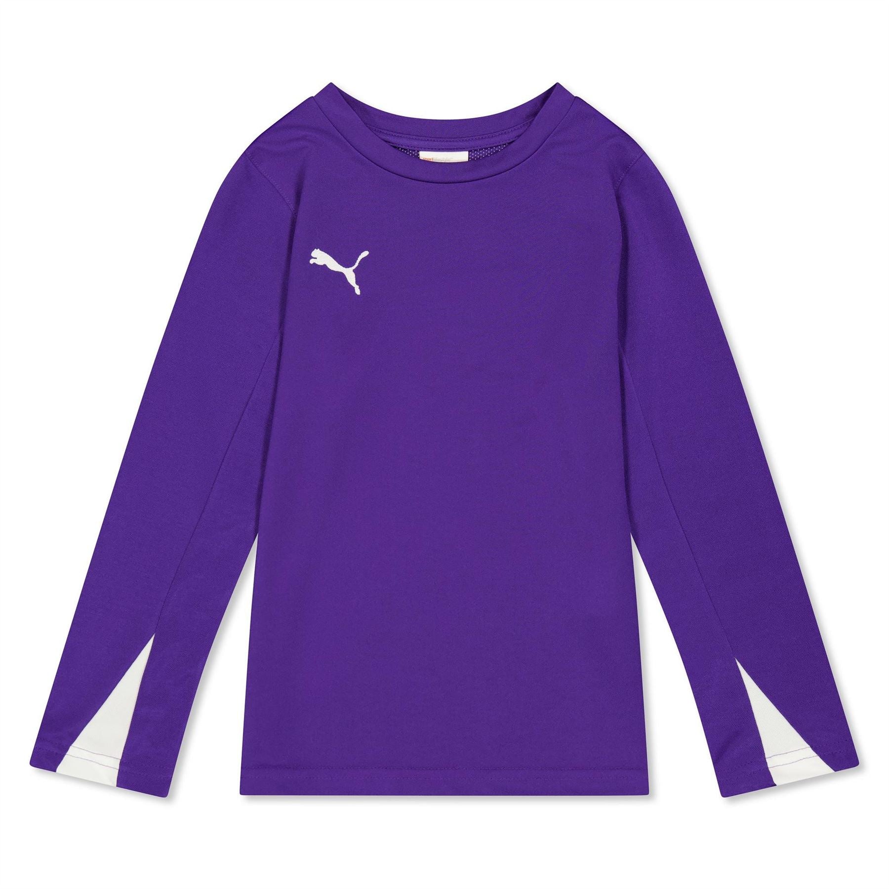 Puma Kids Team Long Sleeve Performance Gym Top