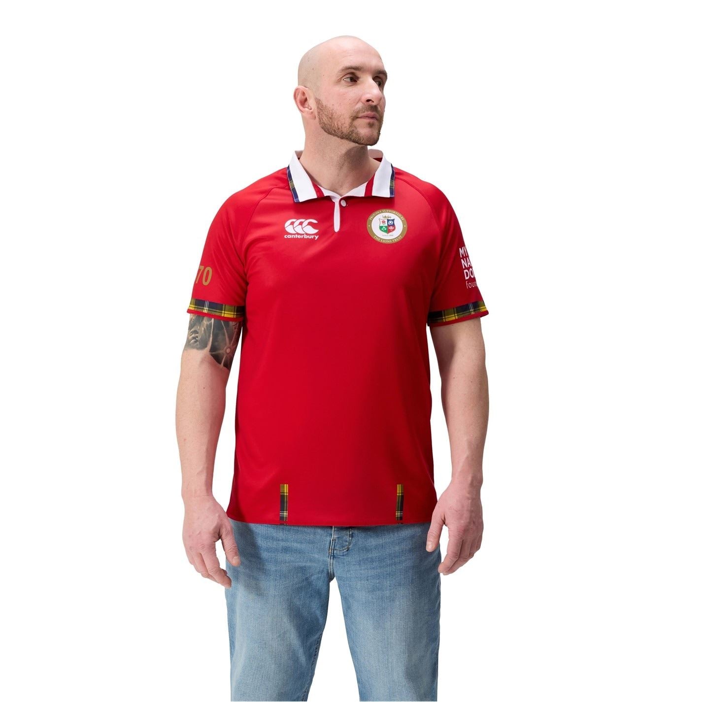 Canterbury Mens British  And  Irish Lions Performance Shirt 2025