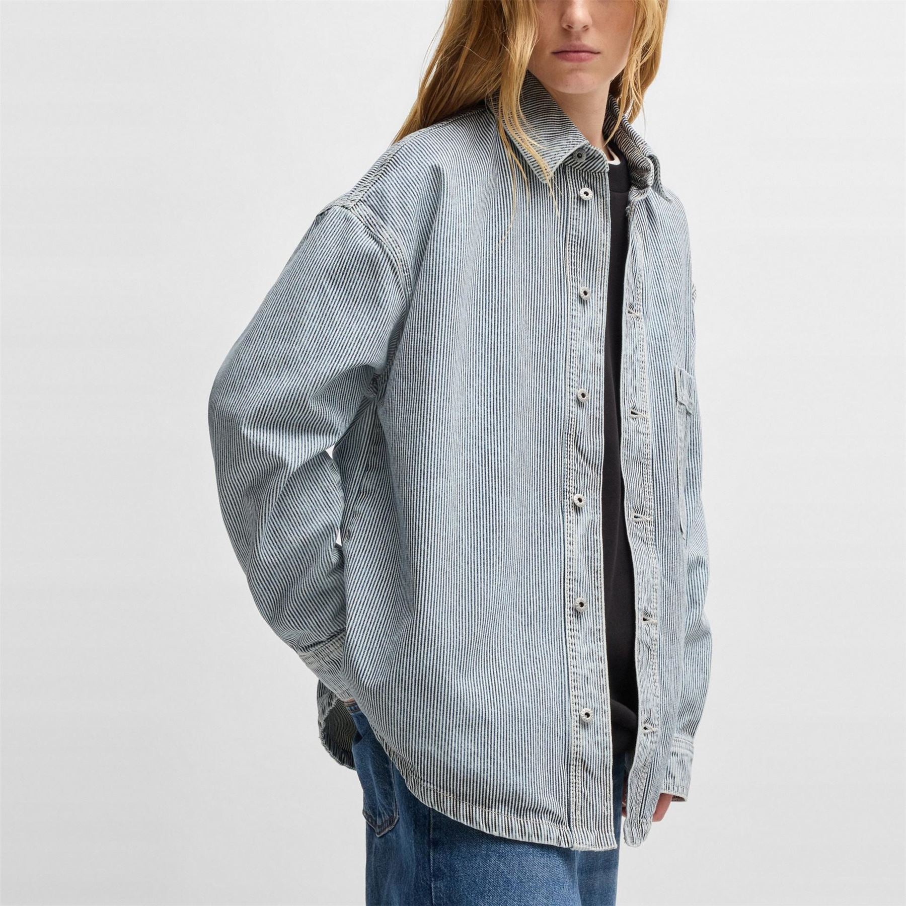 Hugo Relaxed Fit Long Sleeve Shirt