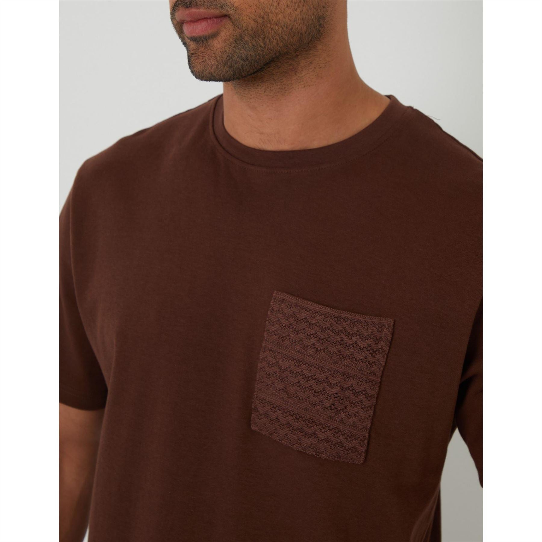 Threadbare Havana Regular Fit Crew Neck T-Shirt