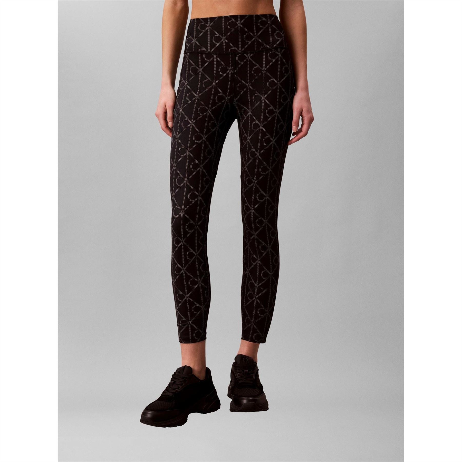 Calvin Klein Icon Wordmark Solid Shapewear Leggings