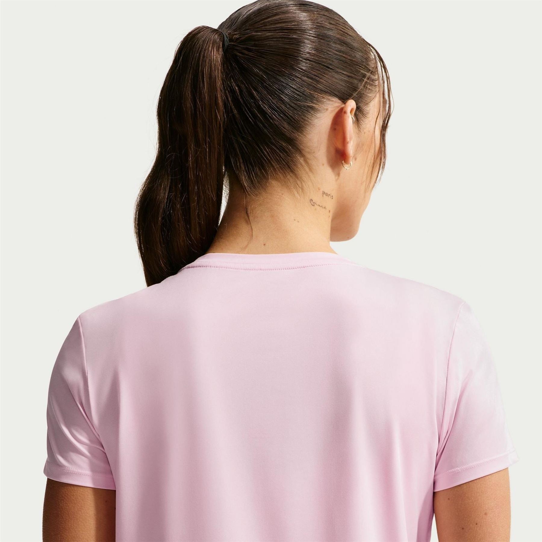 Nike Womens Dri Fit One Standard Fit Short Sleeve Top