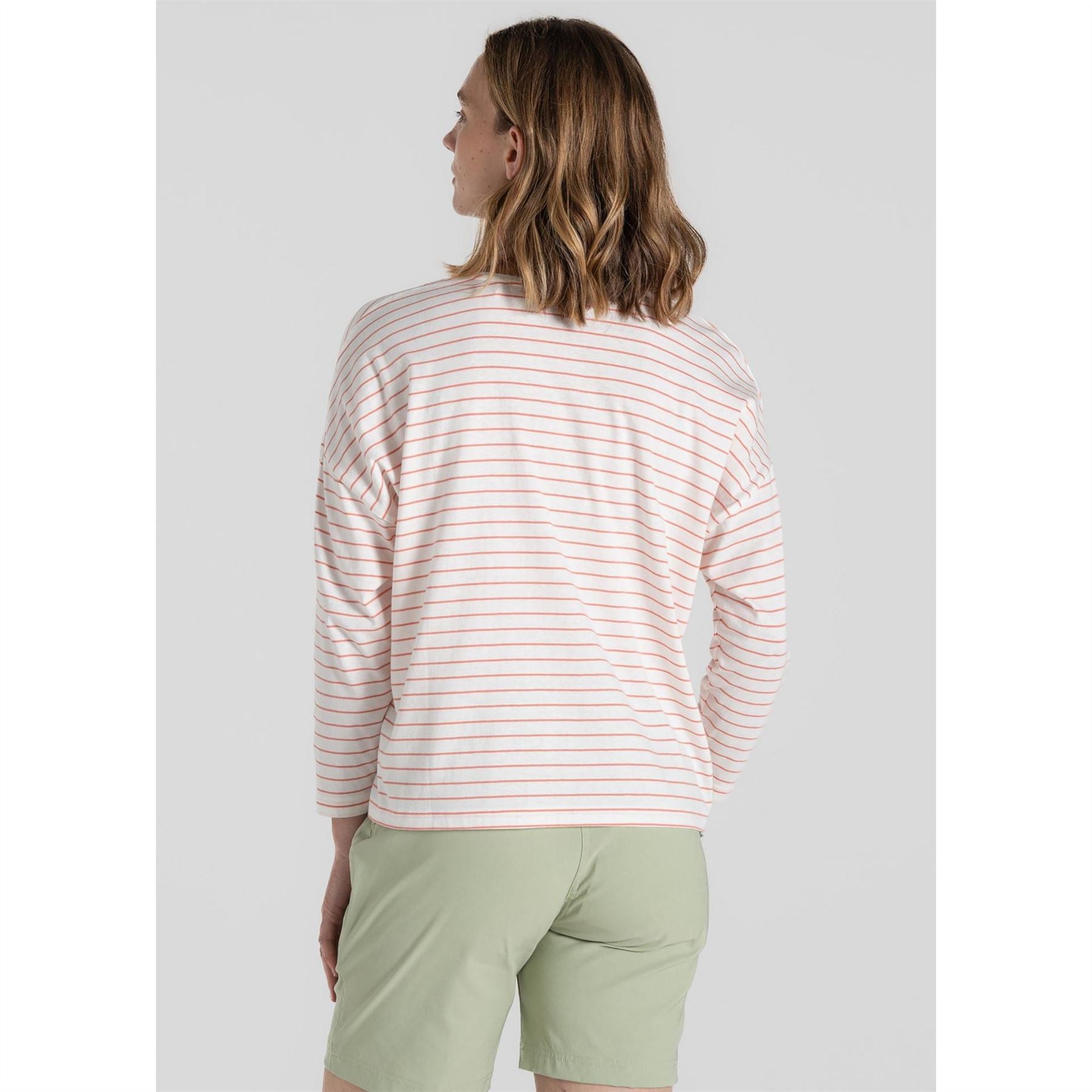 Craghoppers Kielder Crew Neck Long Sleeve Drop Shoulder T-Shirt