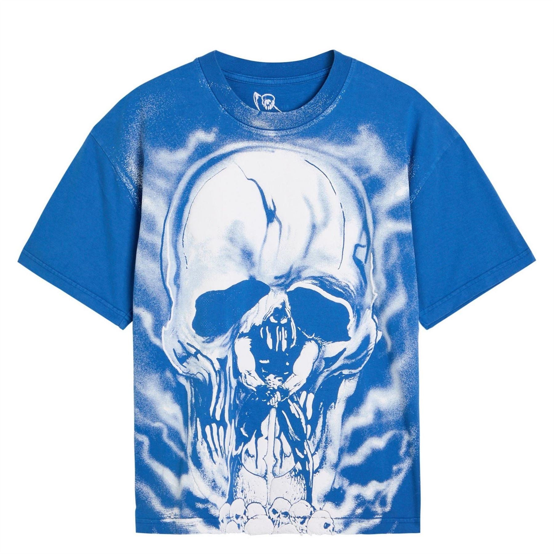 Warren Lotas Skull Puff Print Tee