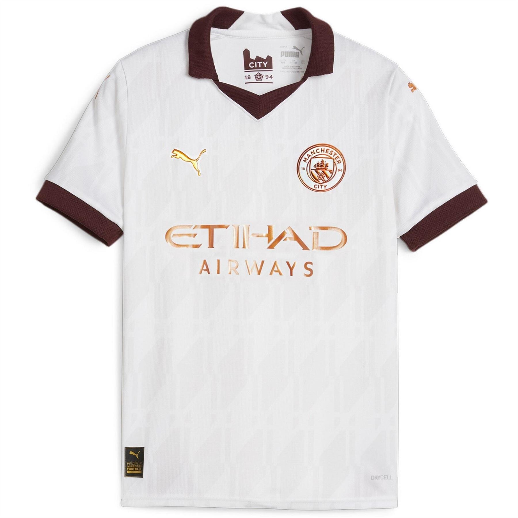 Puma City Away Shirt 2023 2024 Juniors