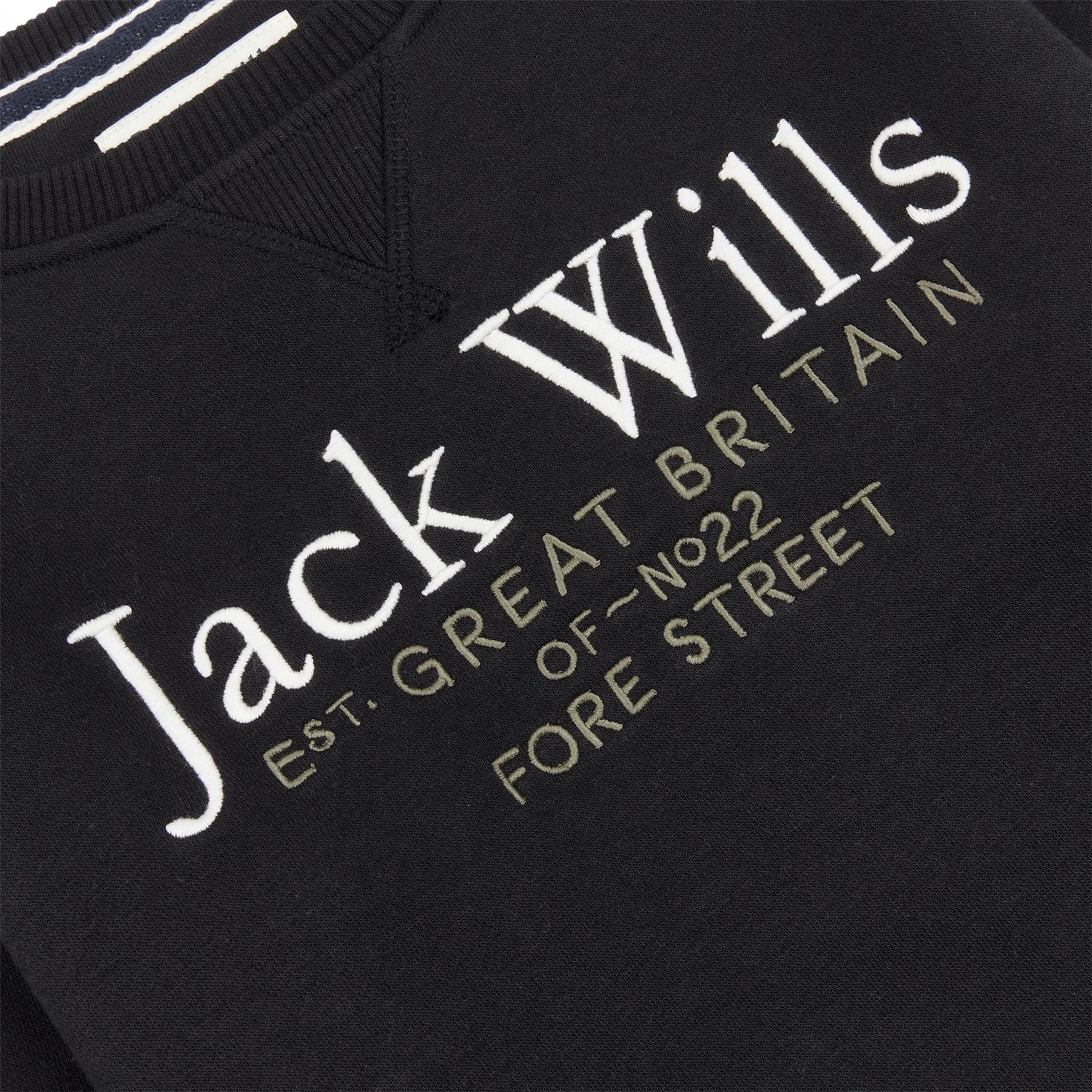 Jack Wills Script Crew Neck Sweatshirt Juniors
