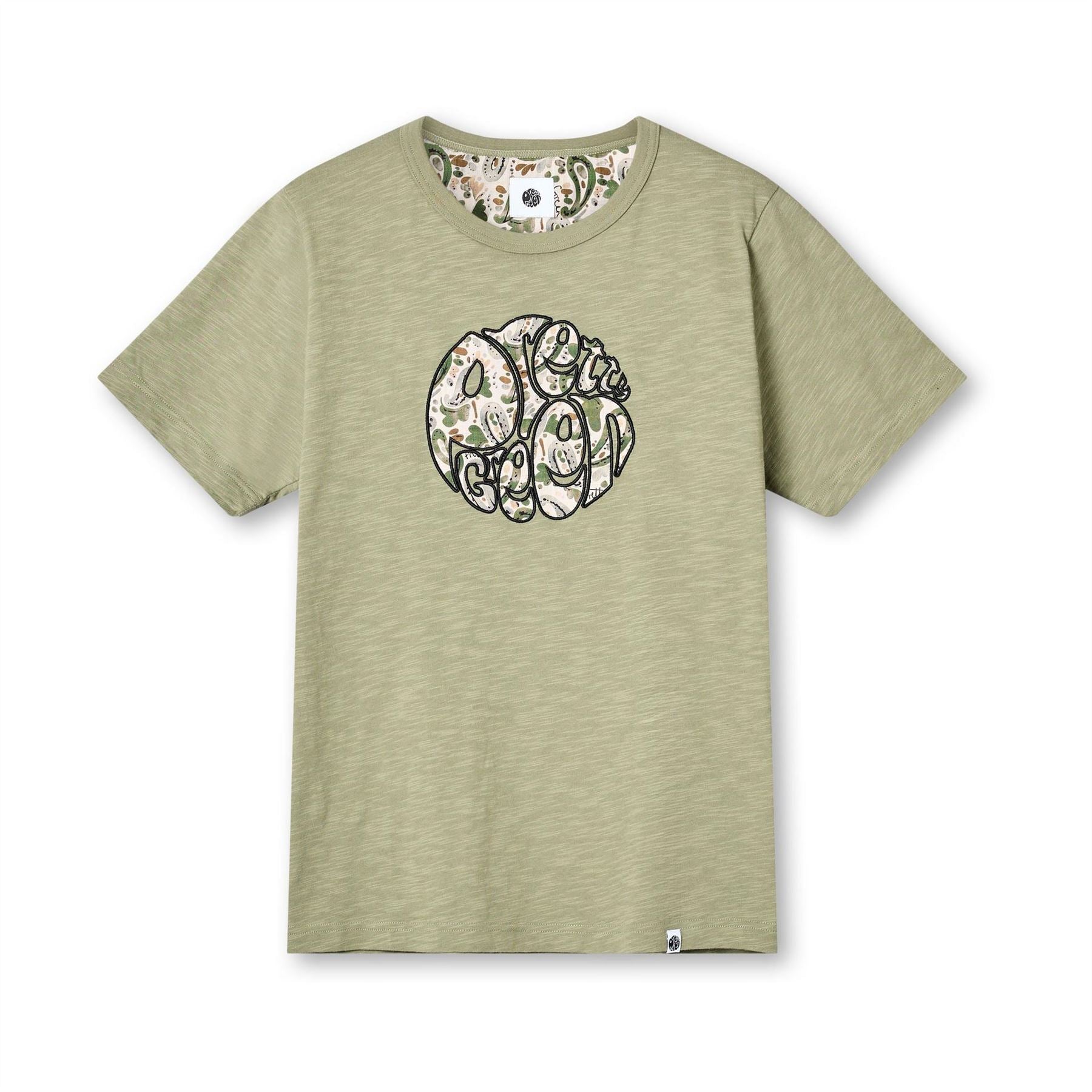 Pretty Green Aquarelle Print Regular Fit T-Shirt