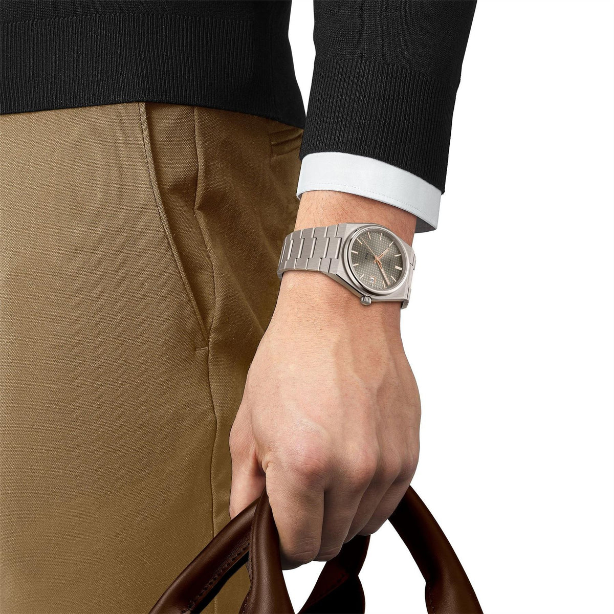 Tissot Prx Titanium Automatic Auto Analogue Watch