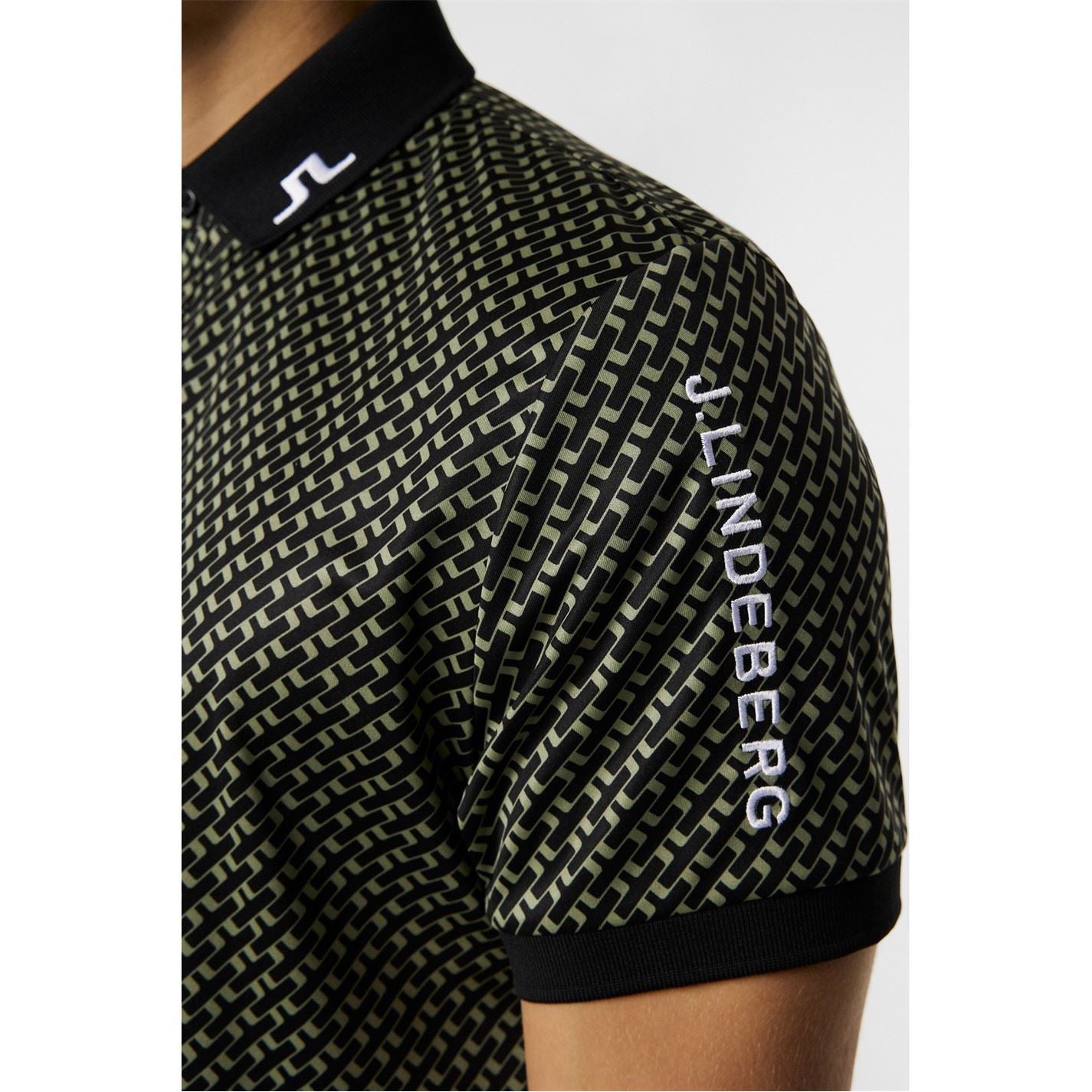 J Lindeberg Golf Short Sleeve Performance Polo Shirt