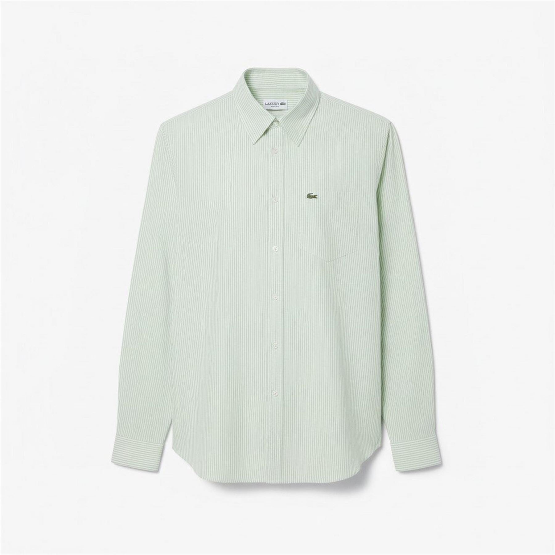 Lacoste Fit Striped Oxford Shirt