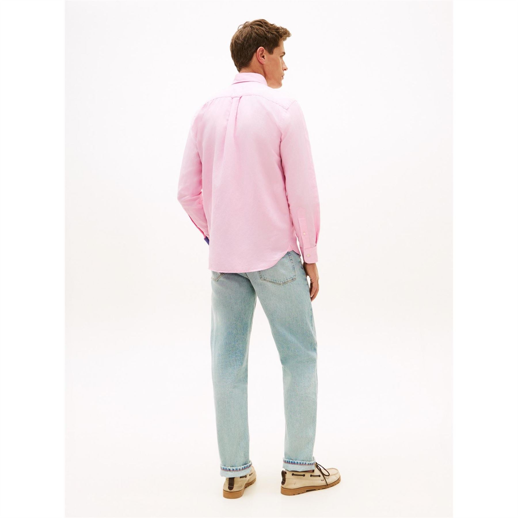 Tommy Hilfiger Linen Ls Shirt Sn63