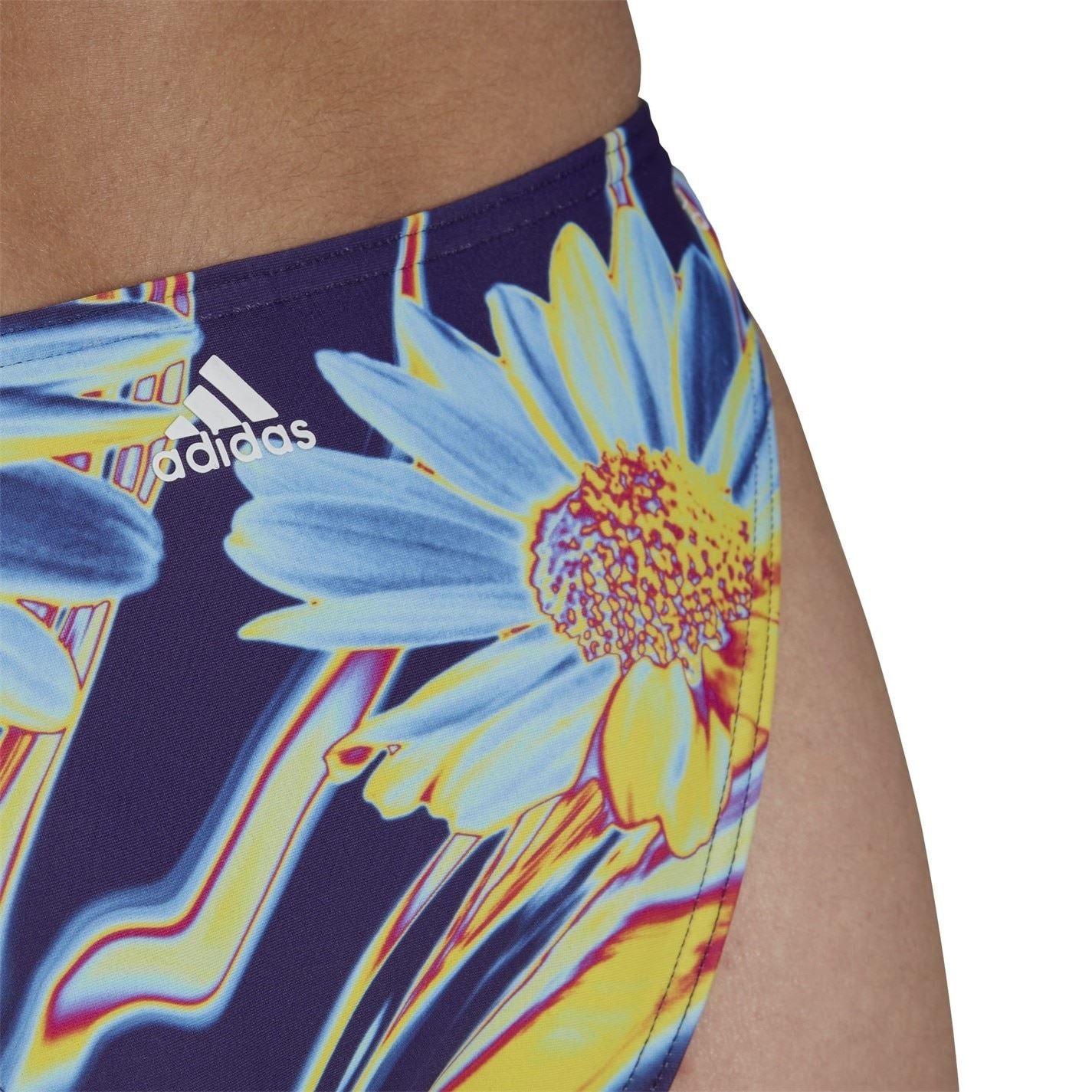 adidas Originals Womens Originals Positivisea Graphic Hero Bikini Bottoms Bottom