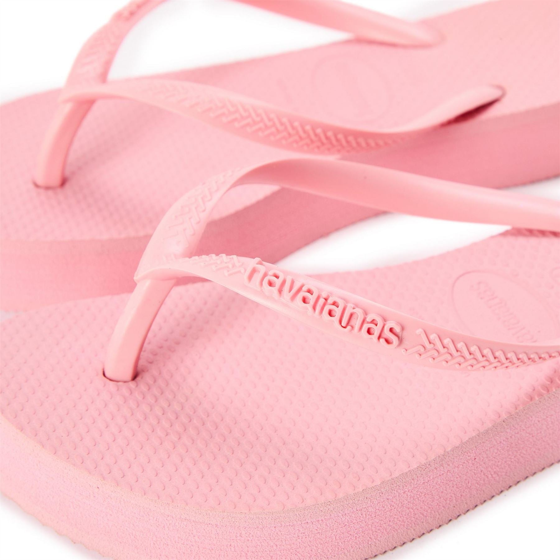 Havaianas Kids Slim Flatform Macaron Pink Flip Flops