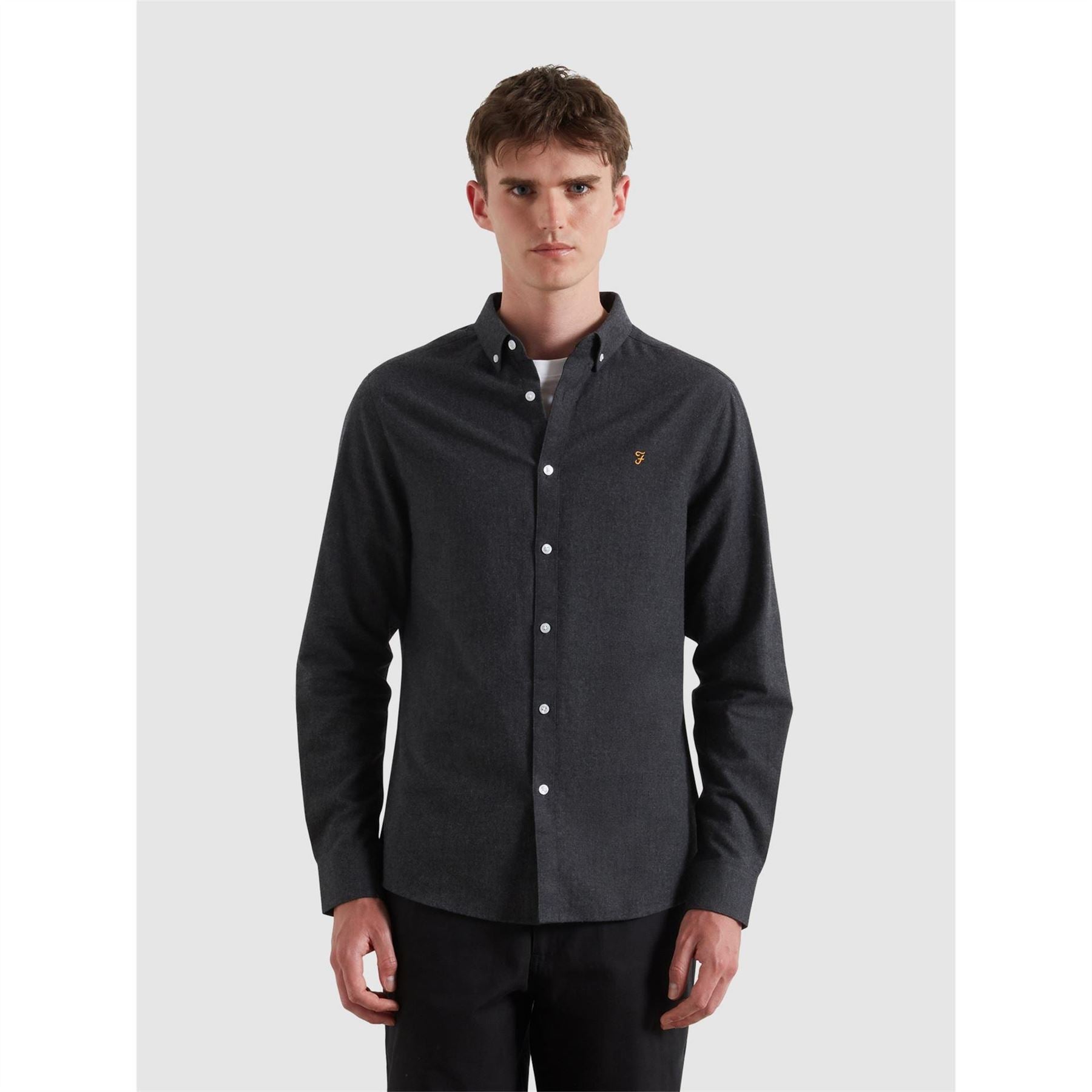 Farah Milners Long Sleeve Plain Shirt