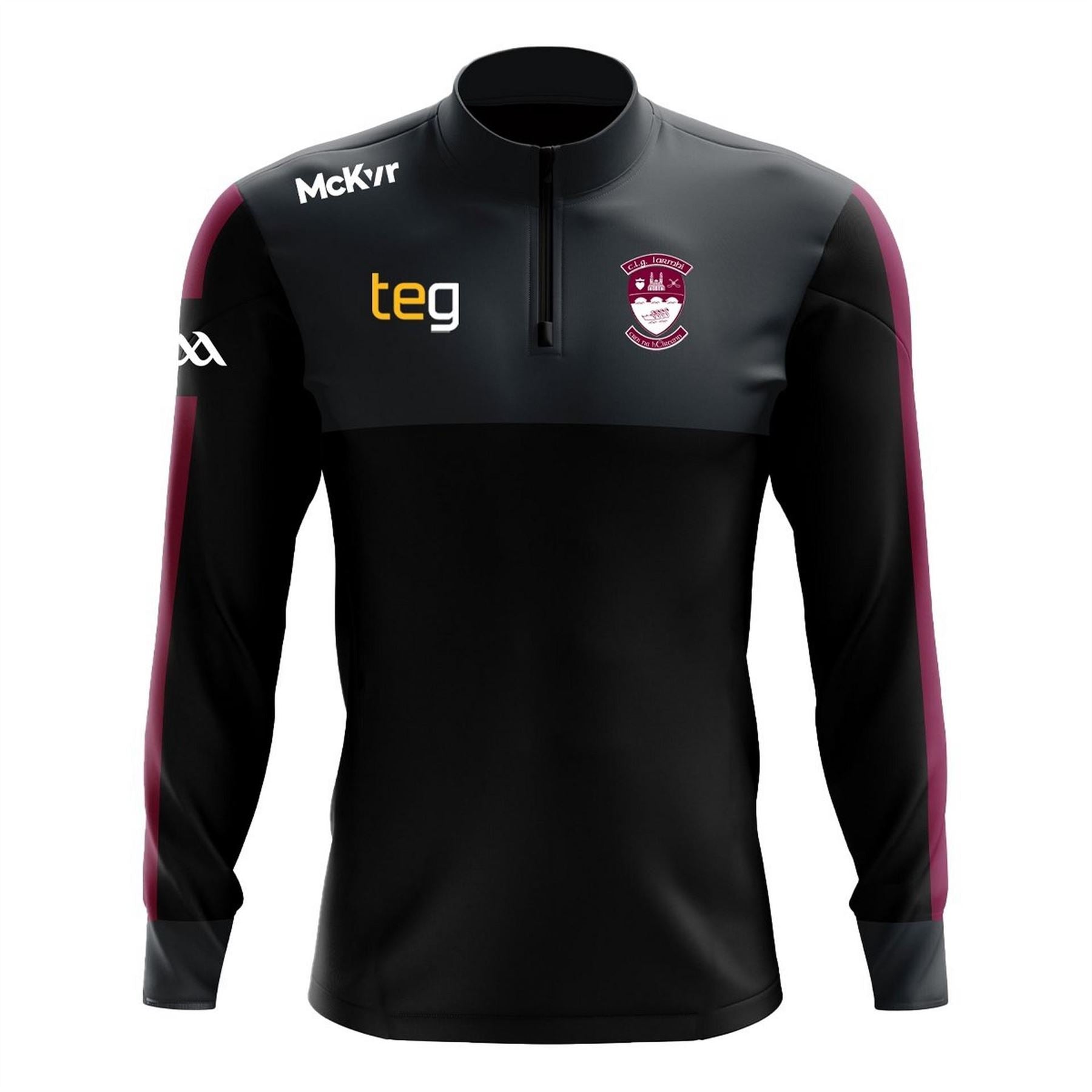 McKeever Sports Westmeath Edge Quarter Zip Top Junior