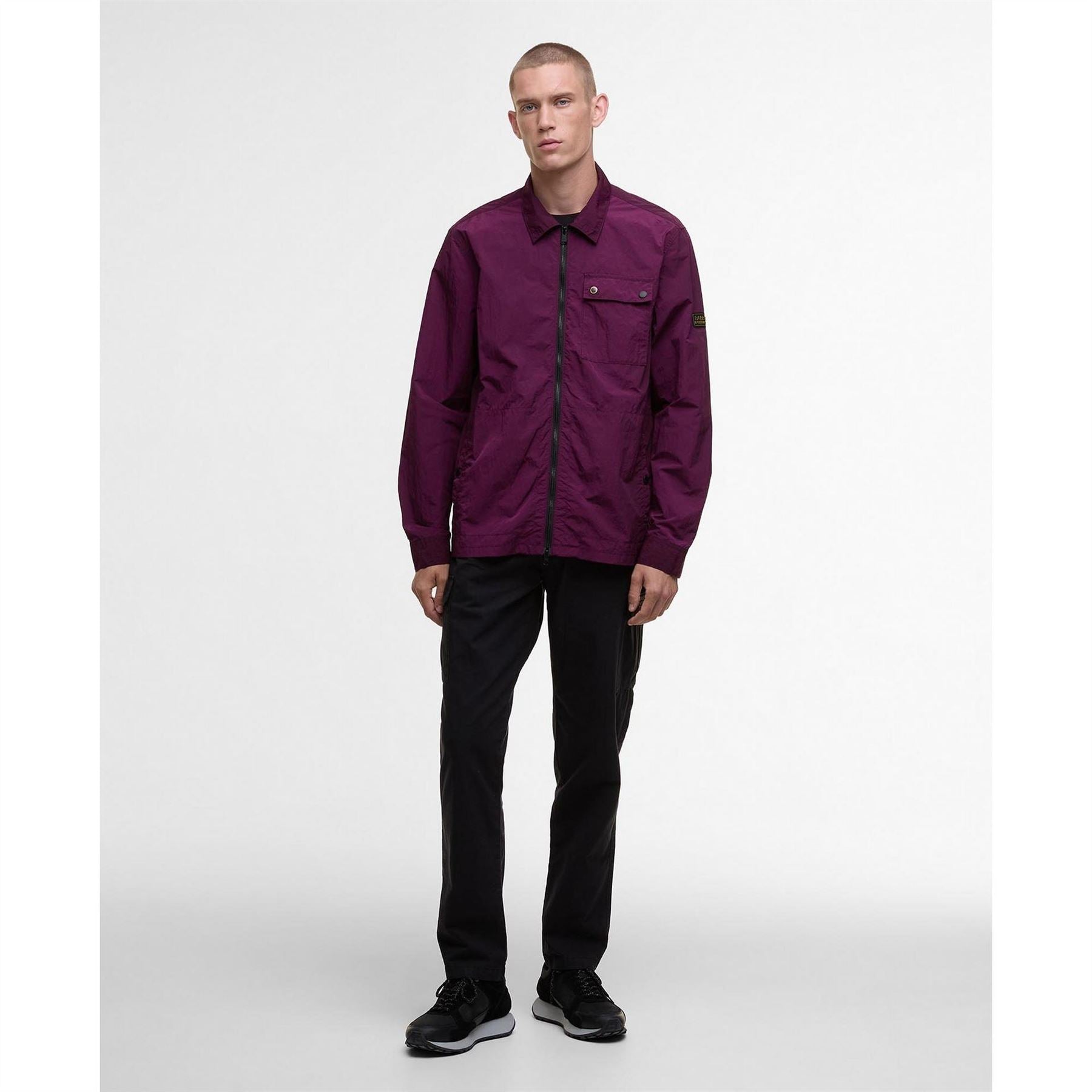 Barbour International Inline Zip Through Overshirt
