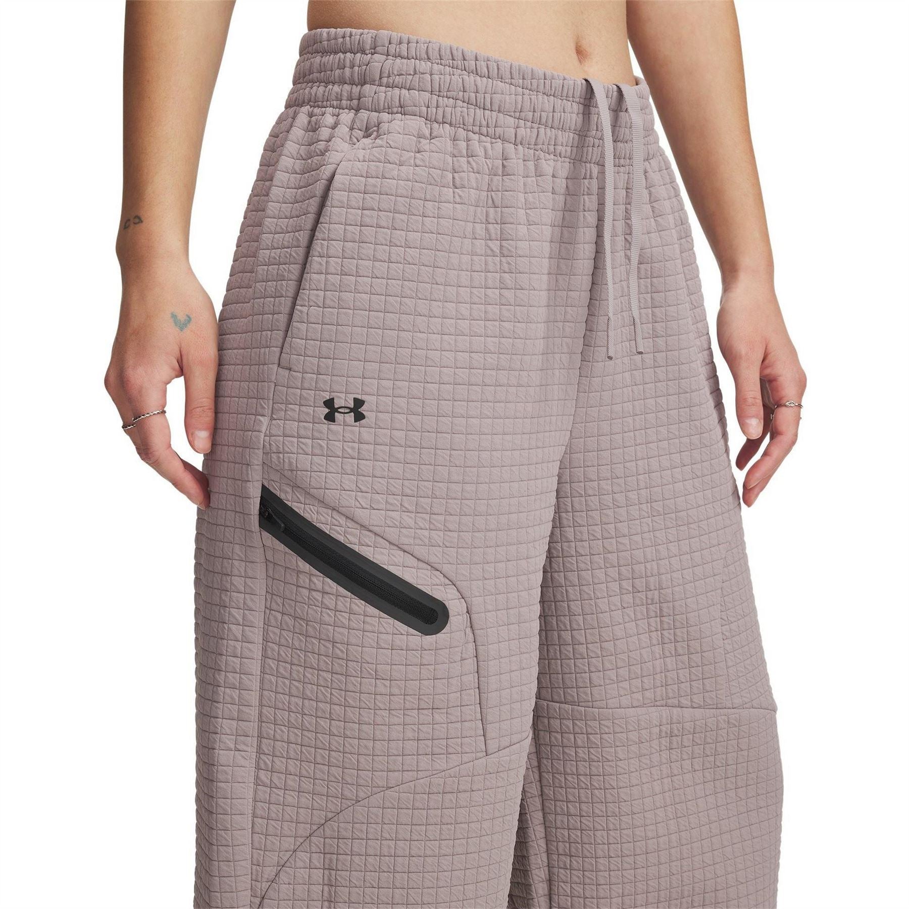 Under Armour Cropped Open Hem Fleece Joggers