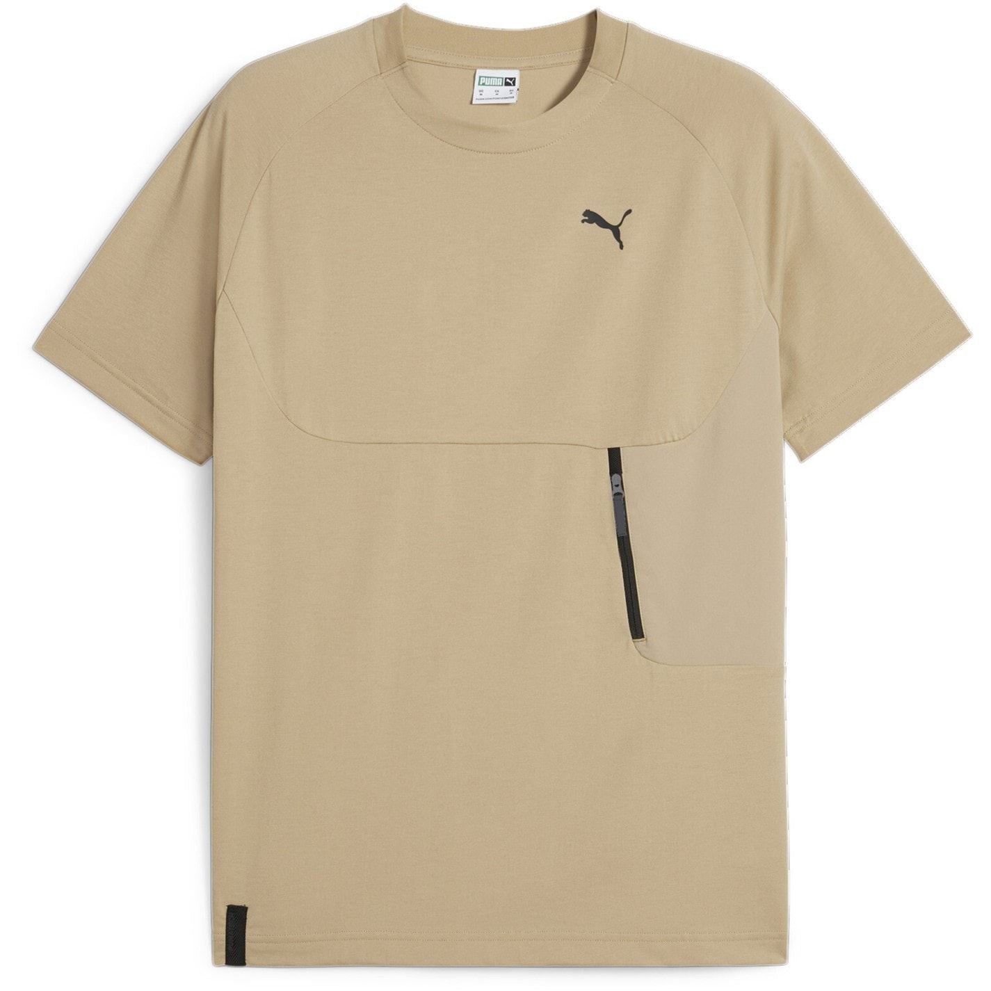 Puma Regular Fit Crew Neck Pocket T-Shirt