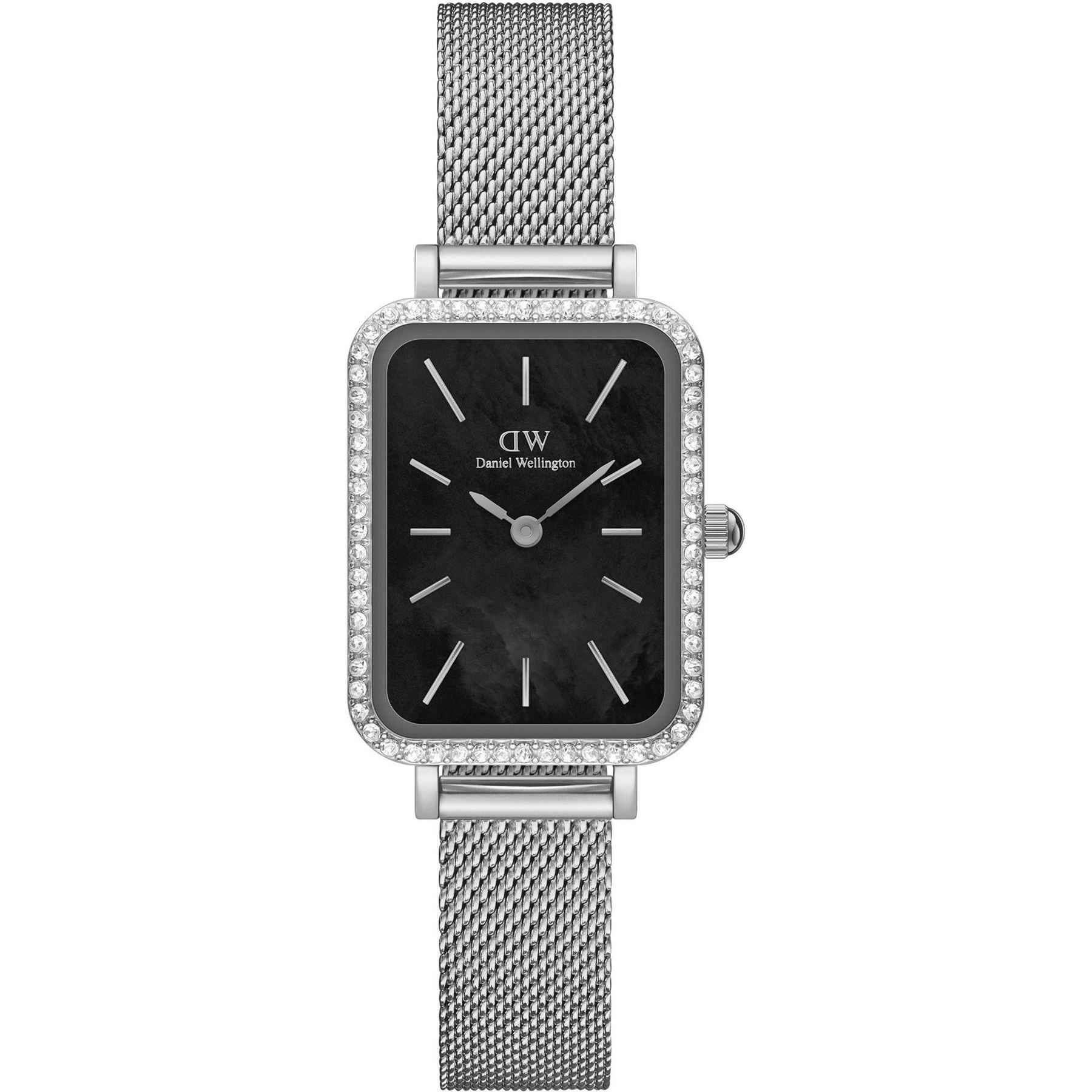 Daniel Wellington Steel Mesh Rectangle Dial Analogue Watch