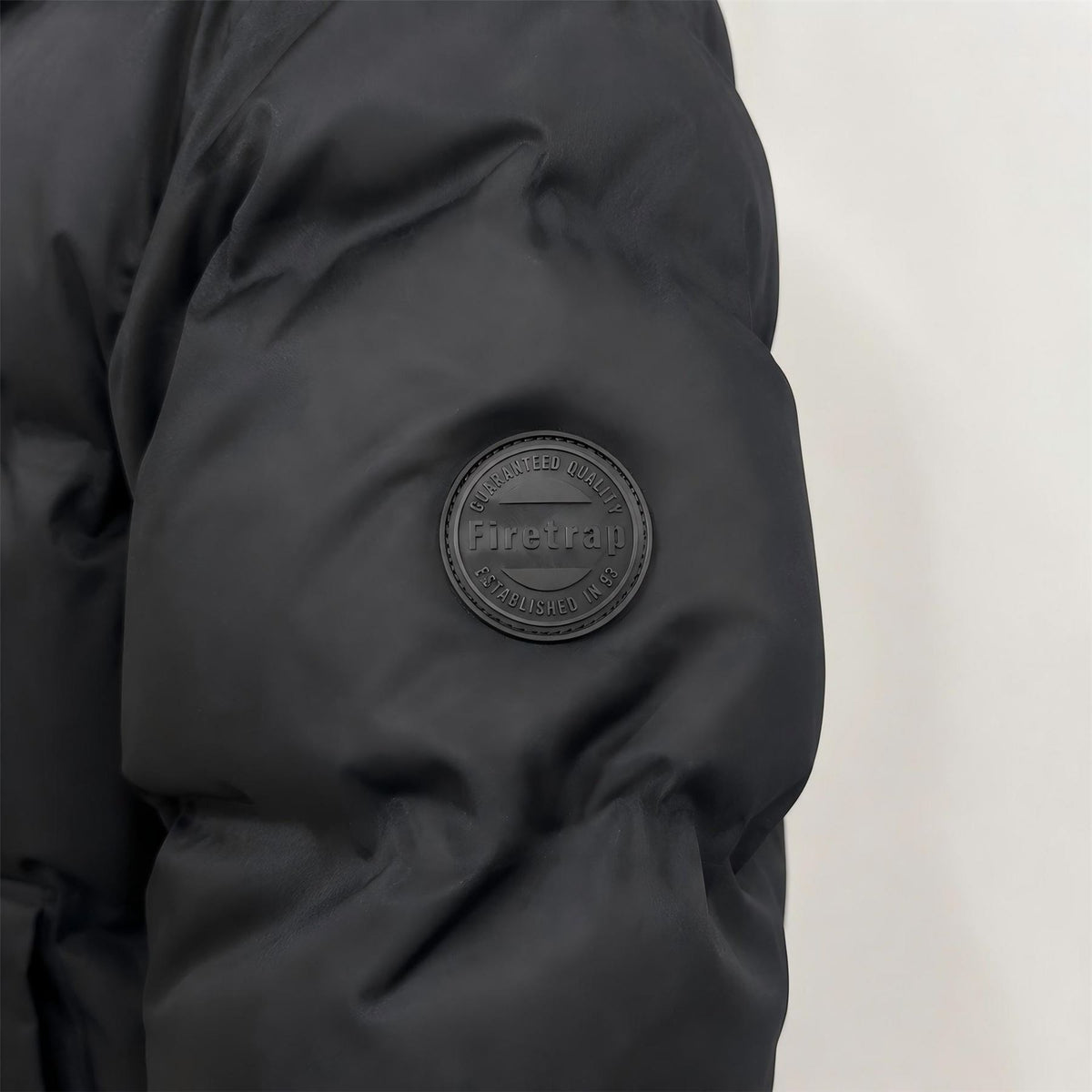 Firetrap Bubble Water and Wind Resistant Short Puffer Jacket